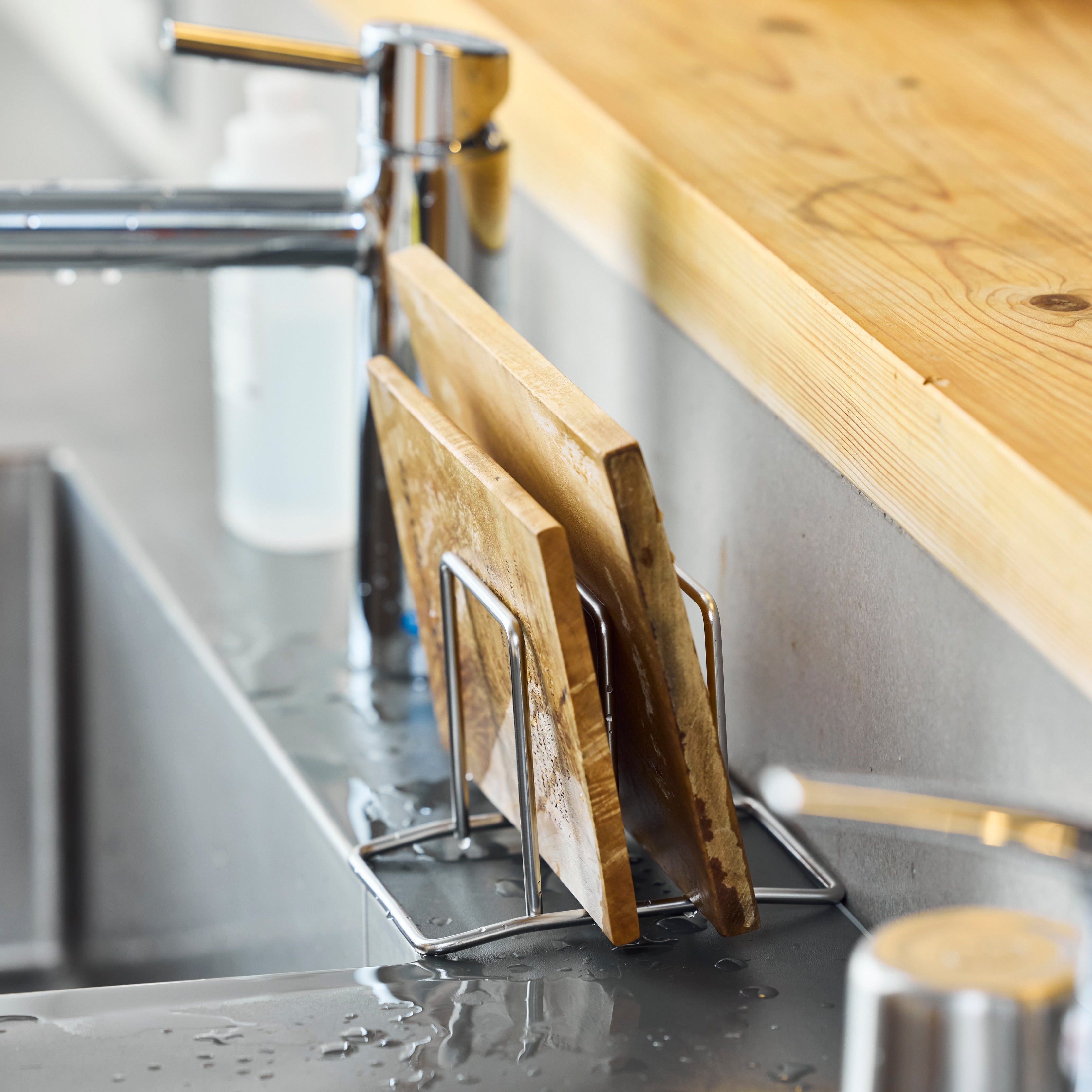 Stainless Steel Cutting Board Stand
