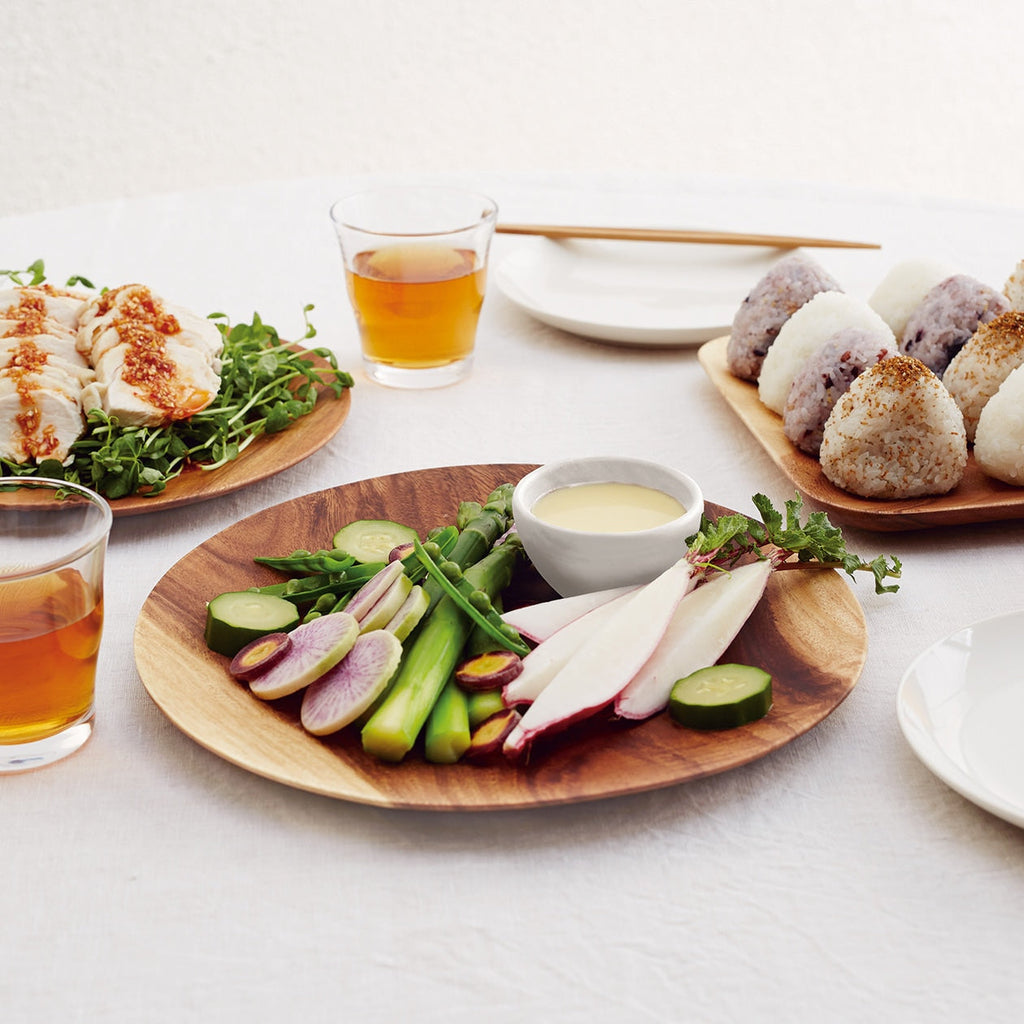 Acacia Lunch Plate Dia. 9.1