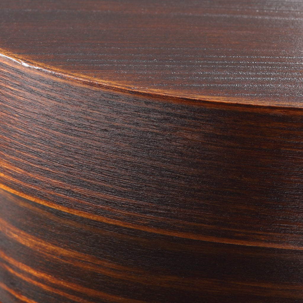 Circular Lacquered Lunchbox