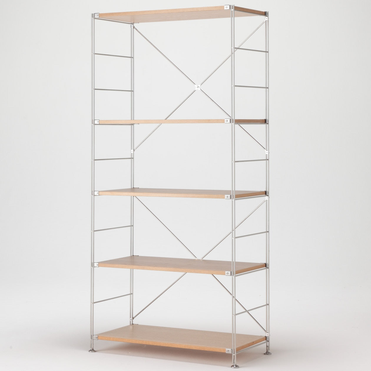 SUS Shelving Unit - Oak - Wide - Large