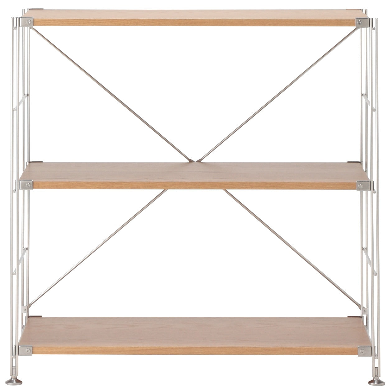 SUS Shelving Unit - Oak - Wide - Small