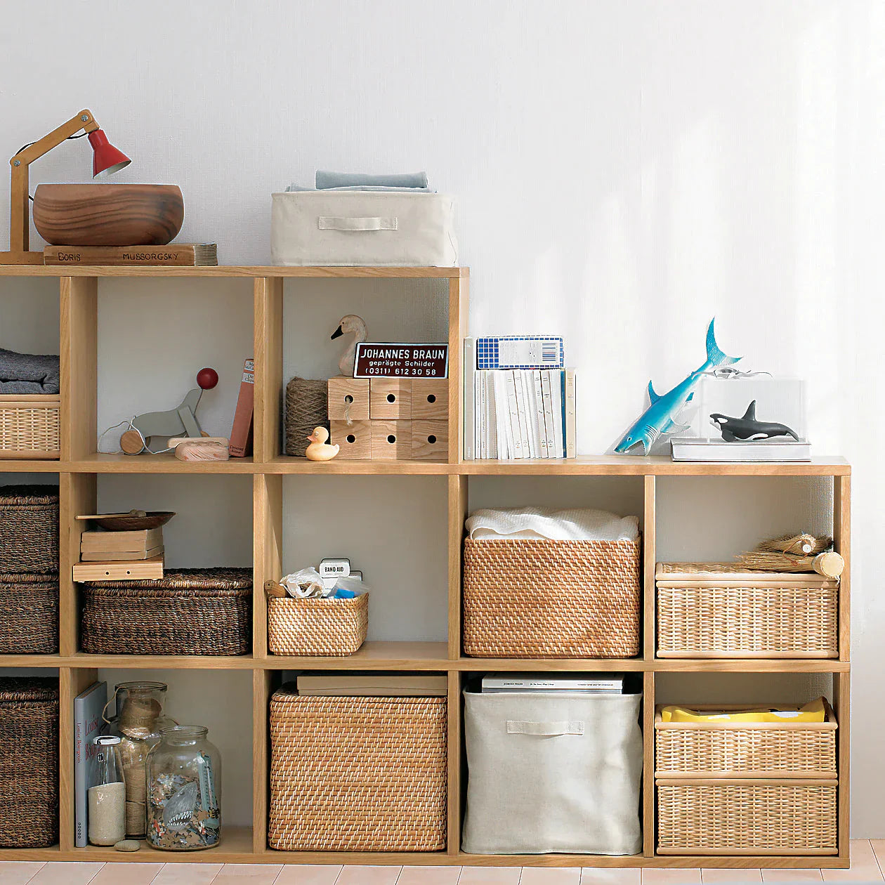 Stacking Shelf Oak Additional - 3 Tiers