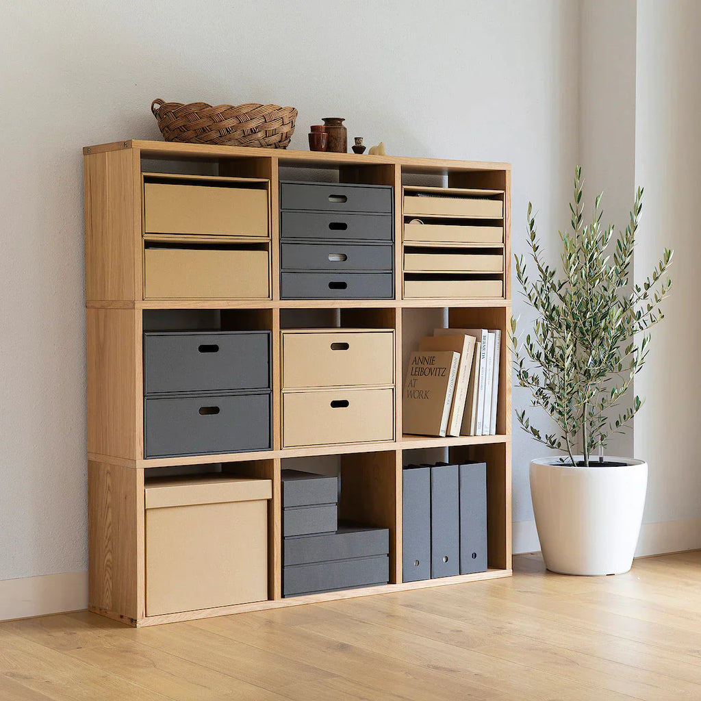 Stacking Shelf Oak Additional - 3 Tiers