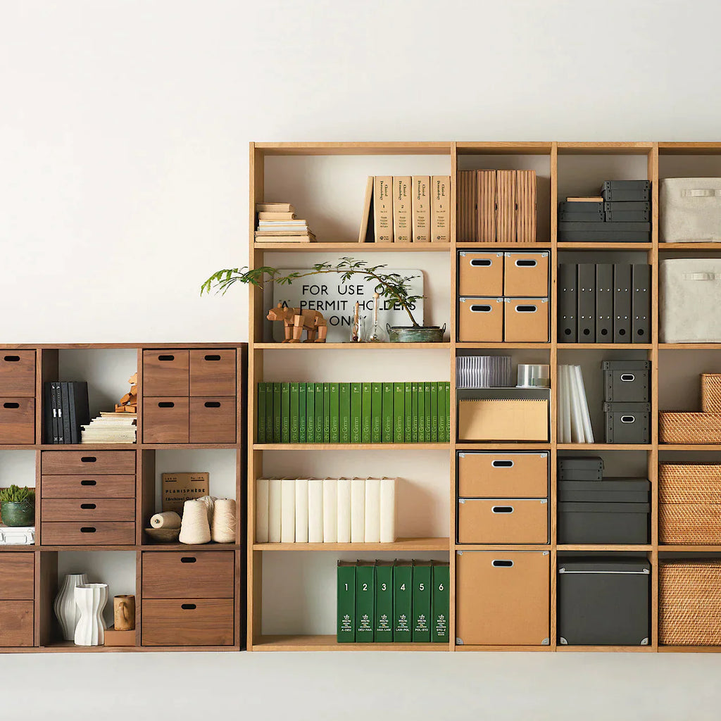 Stacking Shelf Additional Shelf - Oak - 5 Tiers