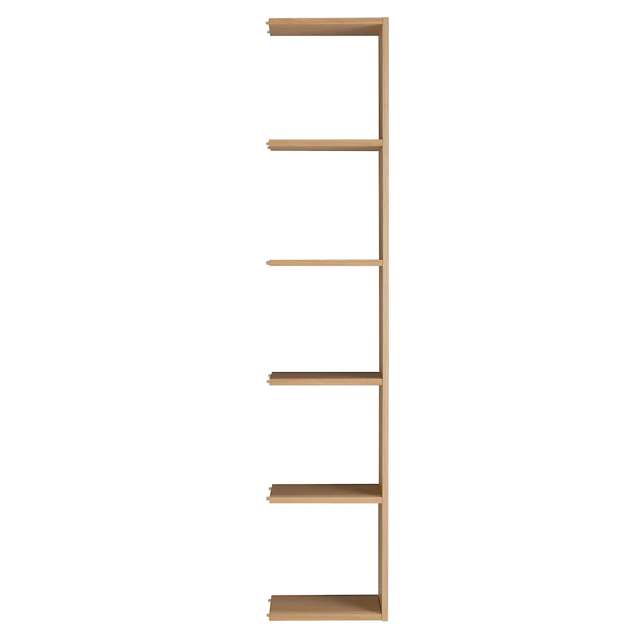 Stacking Shelf Additional Shelf - Oak - 5 Tiers