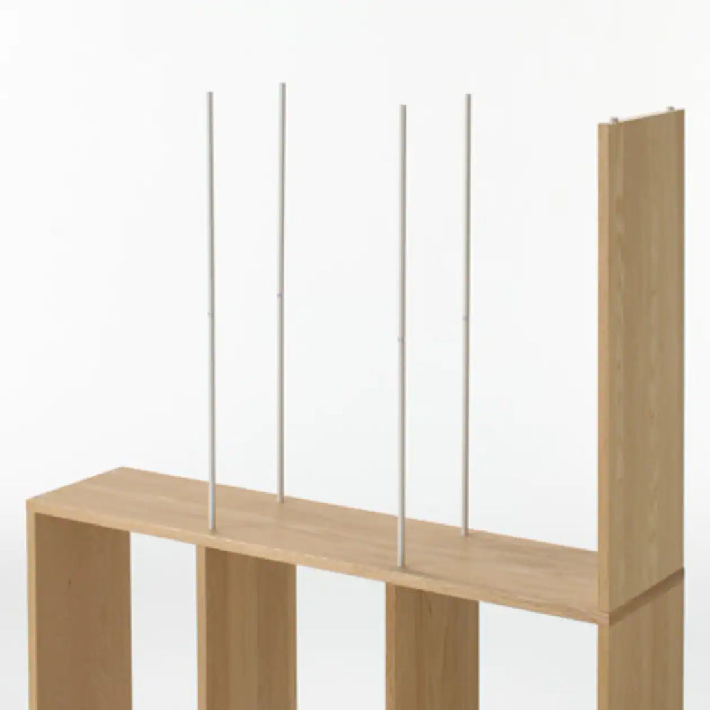 Stacking Shelf Additional Shelf - Oak - Wide - 3 Tiers