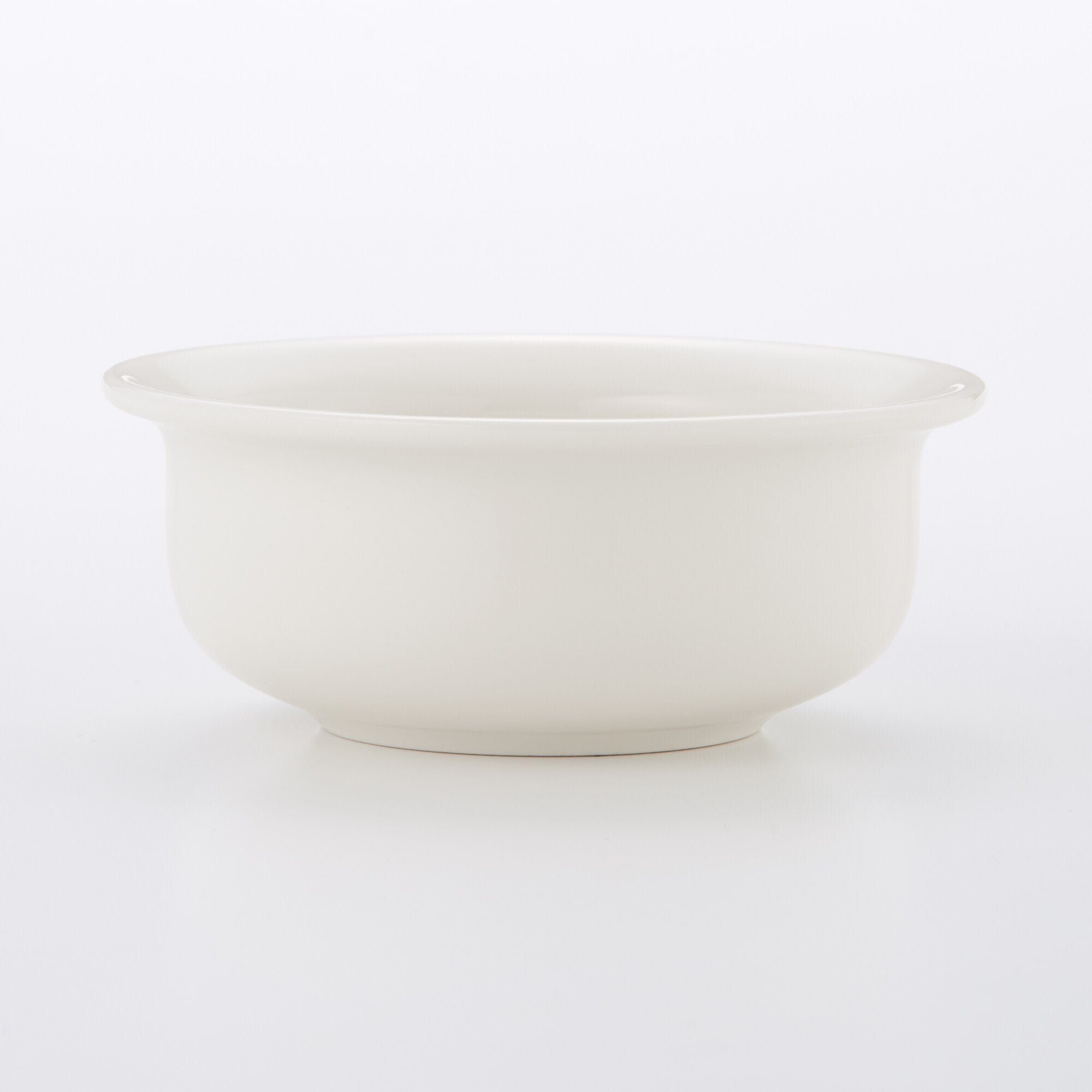 Beige Porcelain Curry Bowl