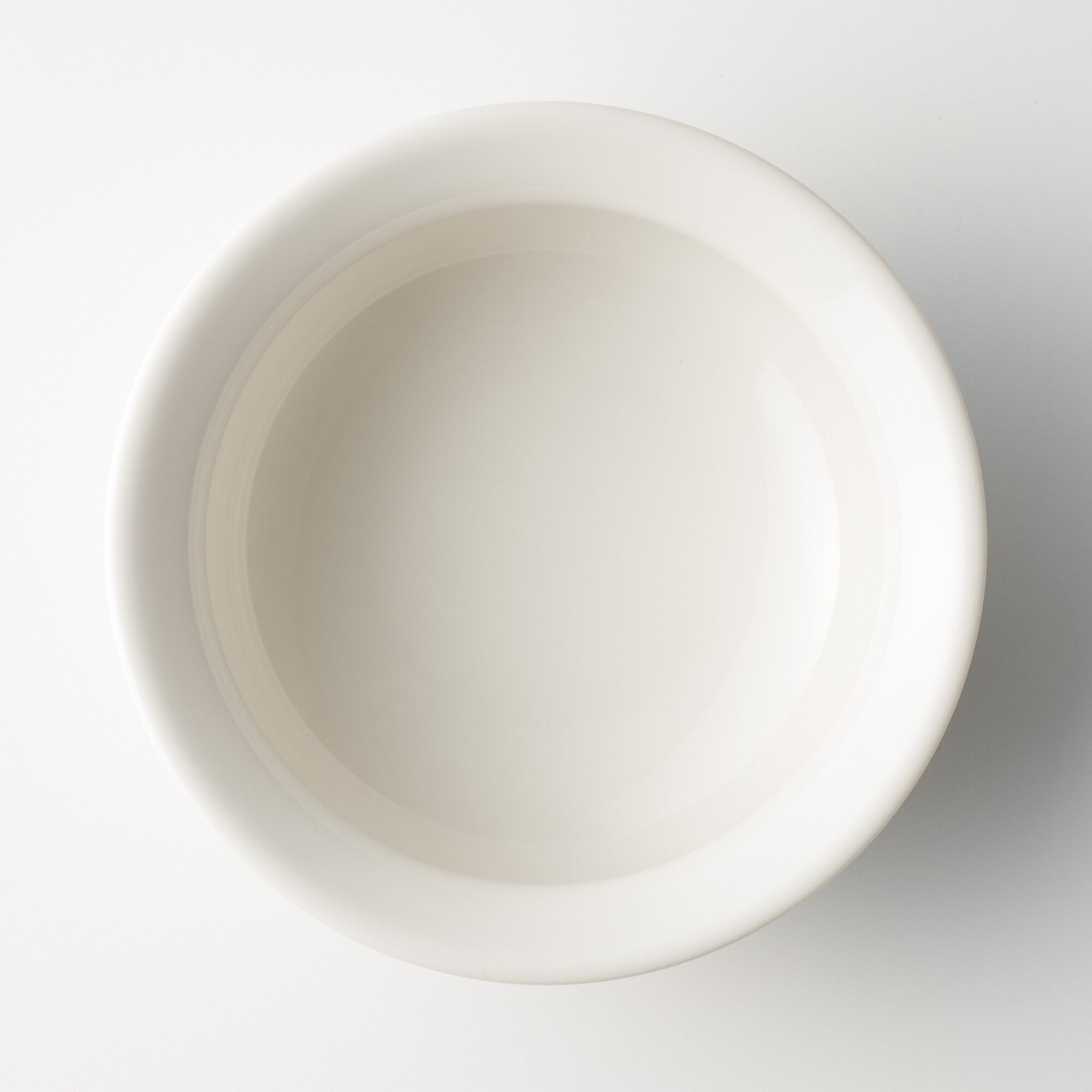 Beige Porcelain Curry Bowl