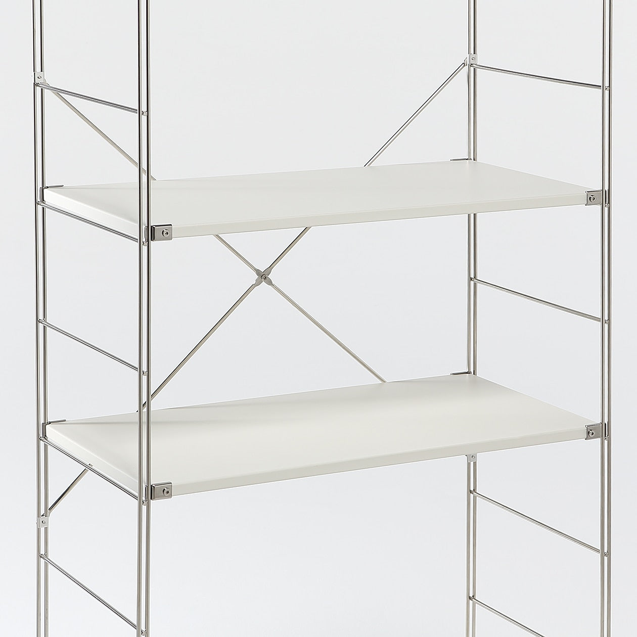 SUS Shelving Unit Additional Shelf - White Gray - Wide