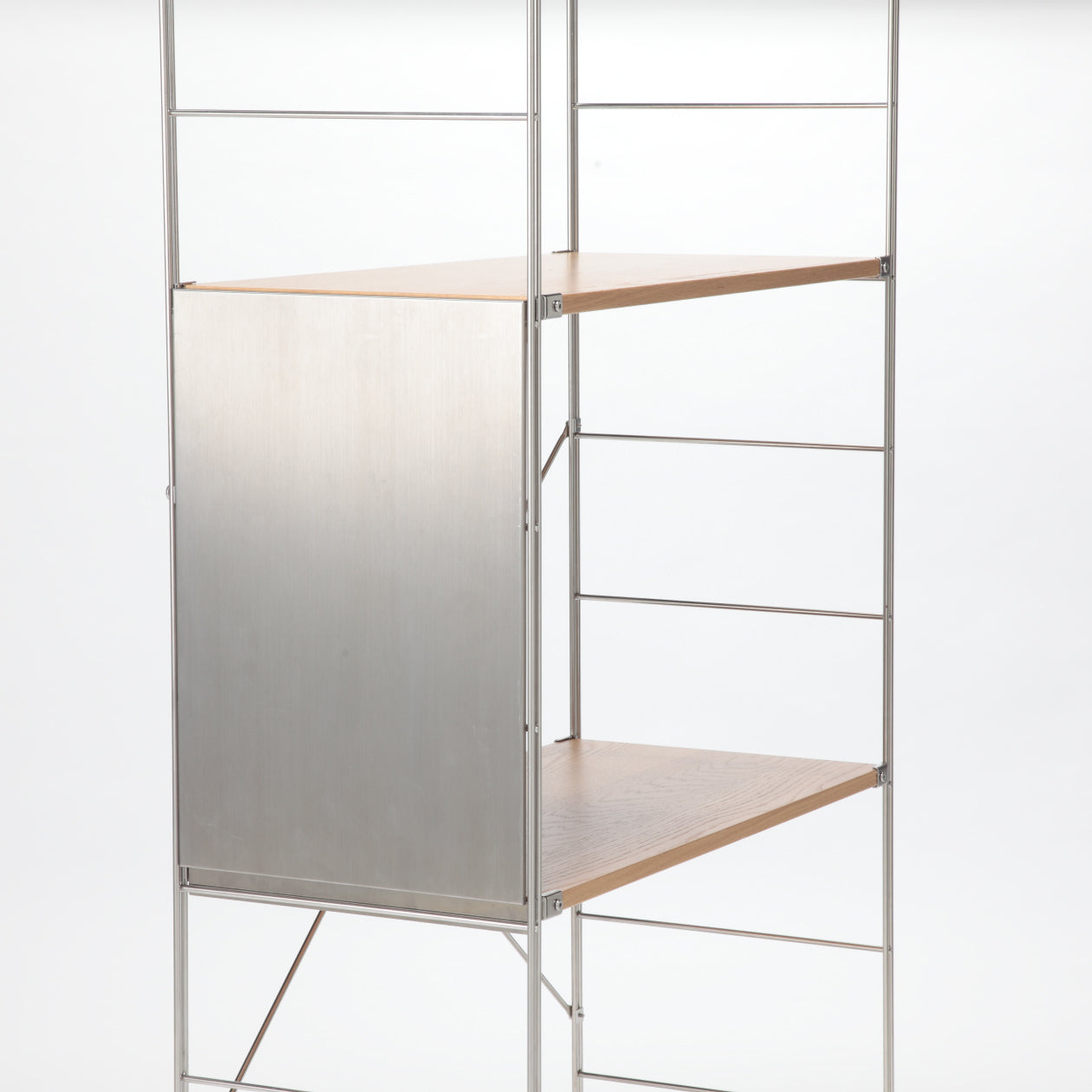 SUS Shelving Unit Side Panel - Stainless Steel - Large