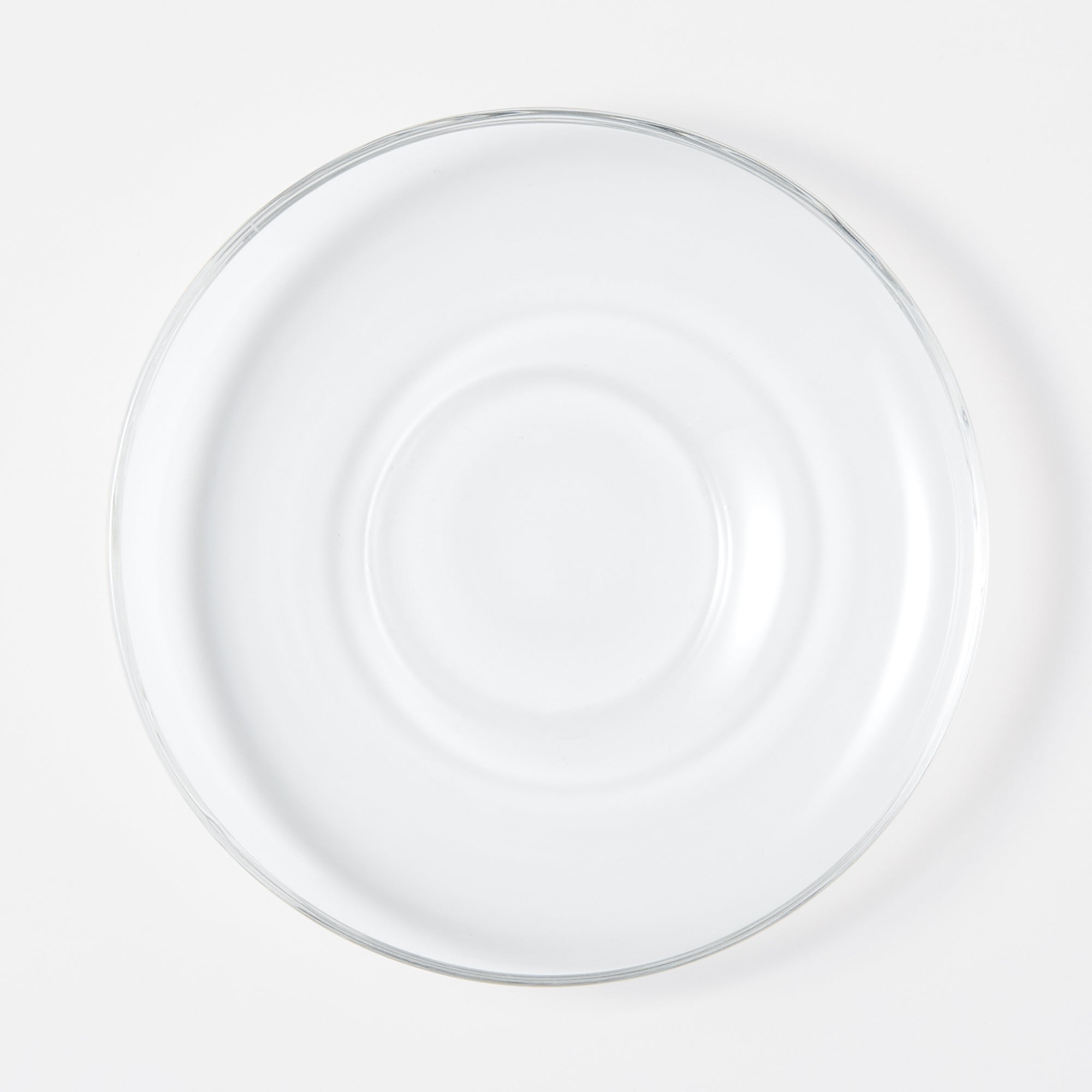 Heat Resistant Glass Saucer