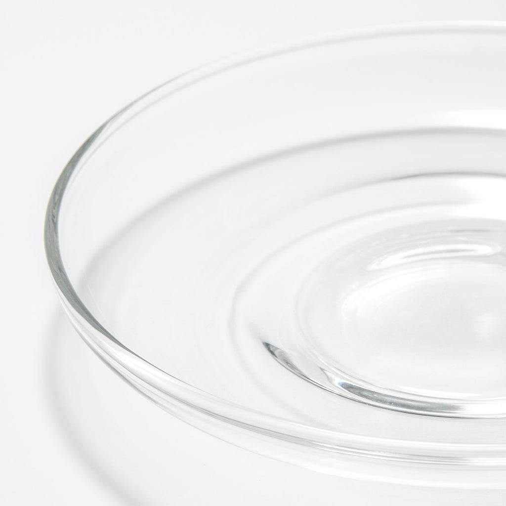 Heat Resistant Glass Saucer