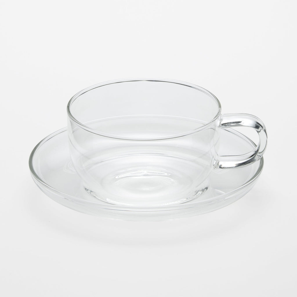 Heat Resistant Glass Saucer