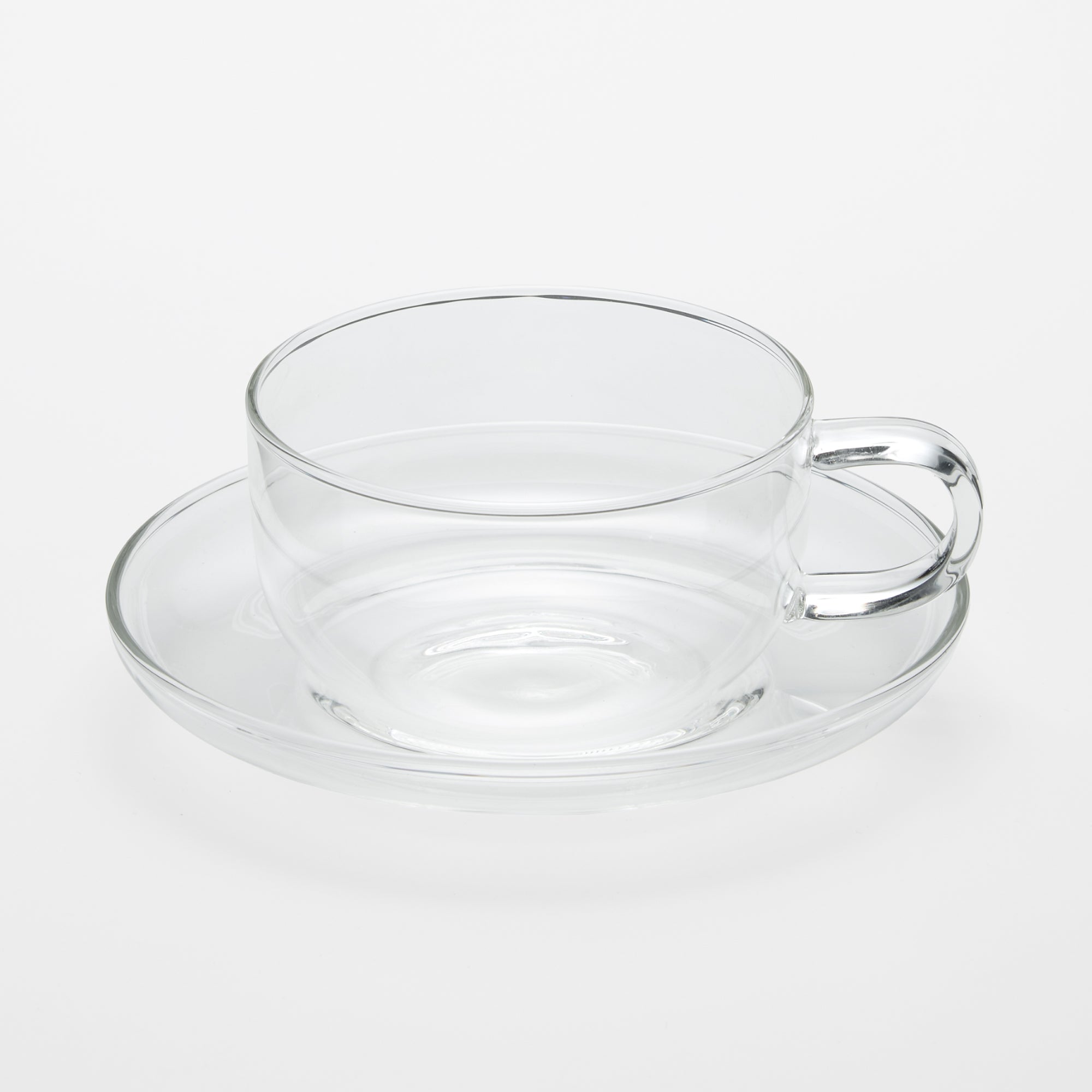 Heat Resistant Glass Saucer