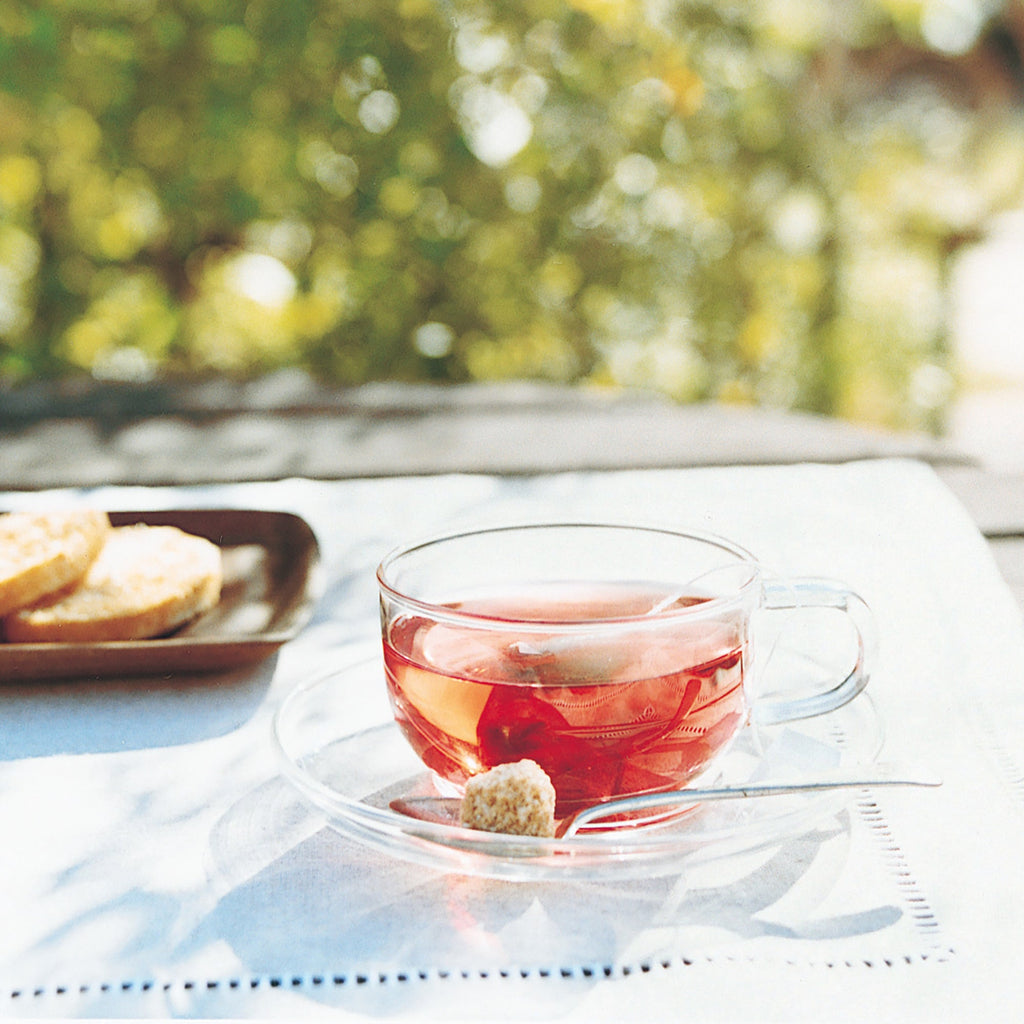Heat Resistant Glass Saucer