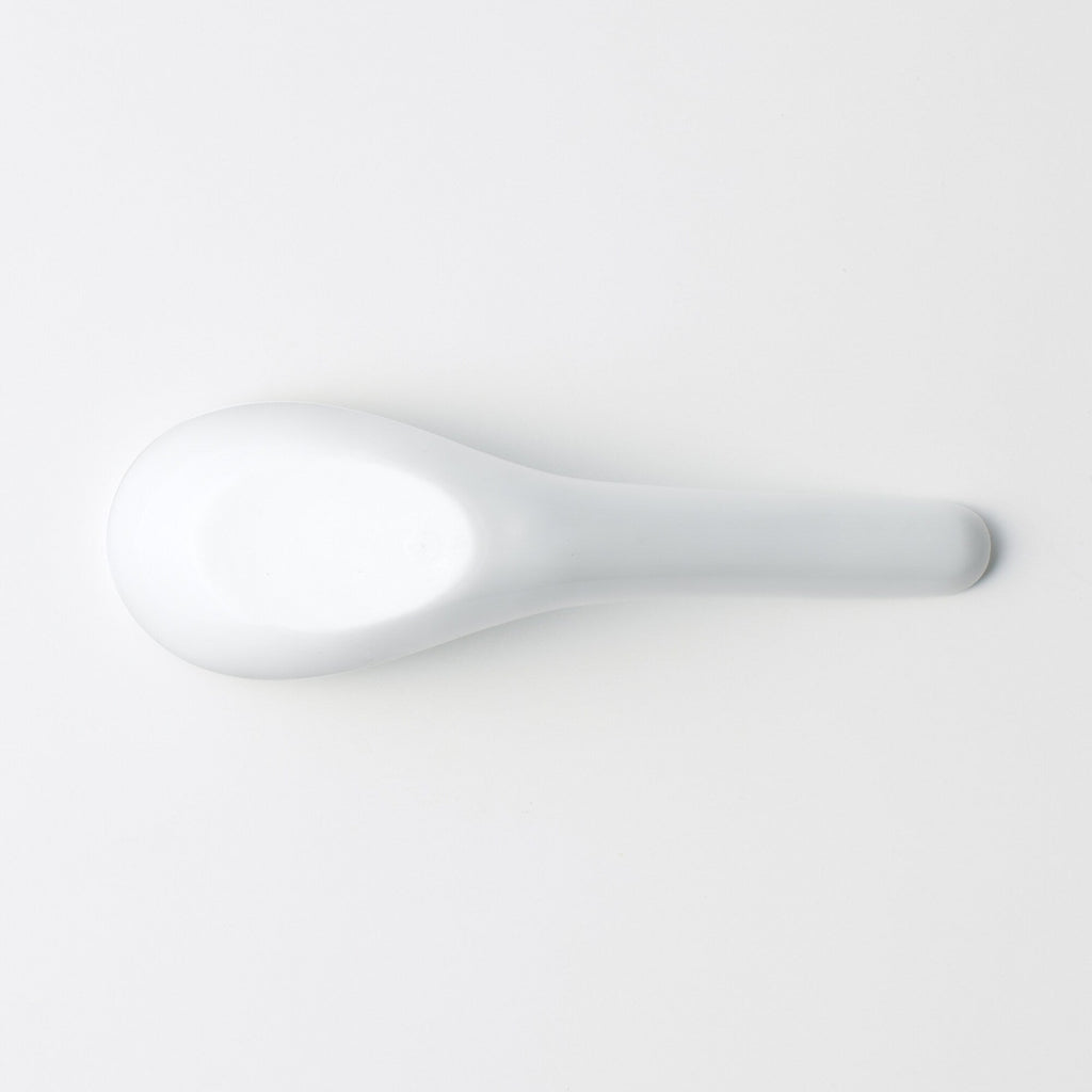 White Porcelain Chinese Spoon