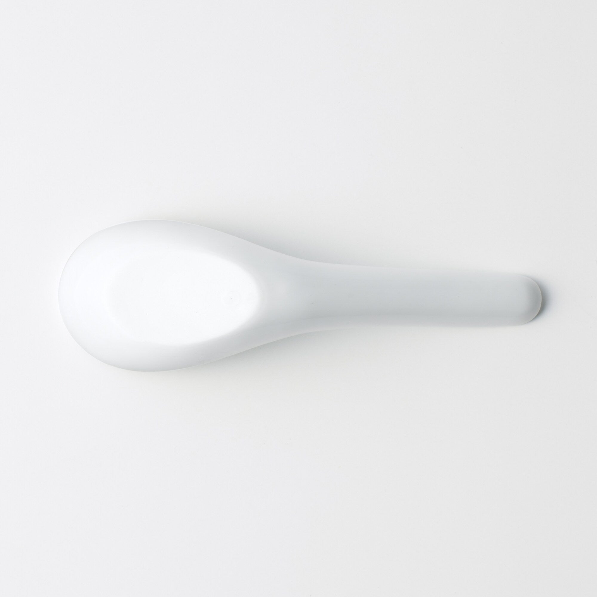 White Porcelain Chinese Spoon