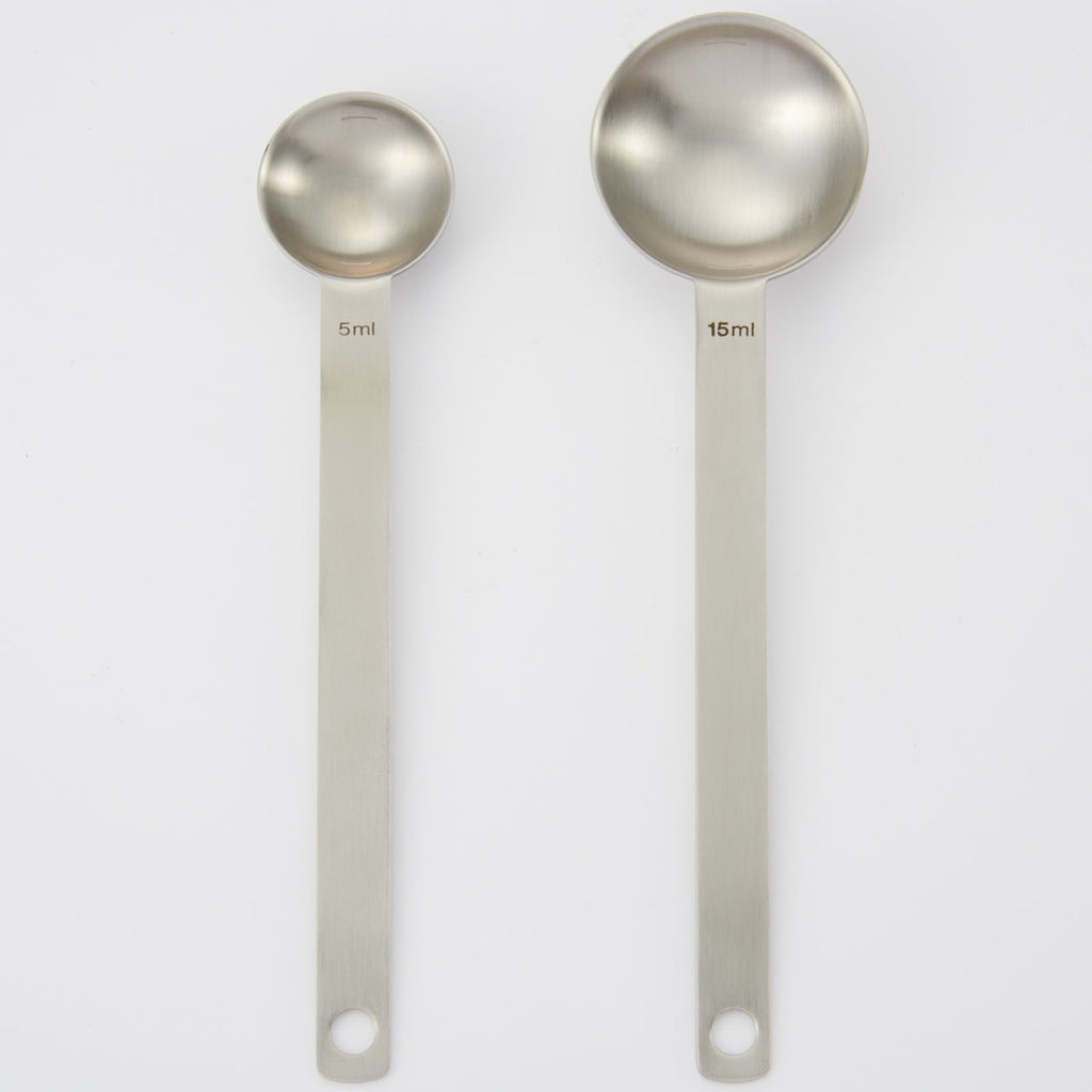 Stainless Steel Long Measure Spoon - Large