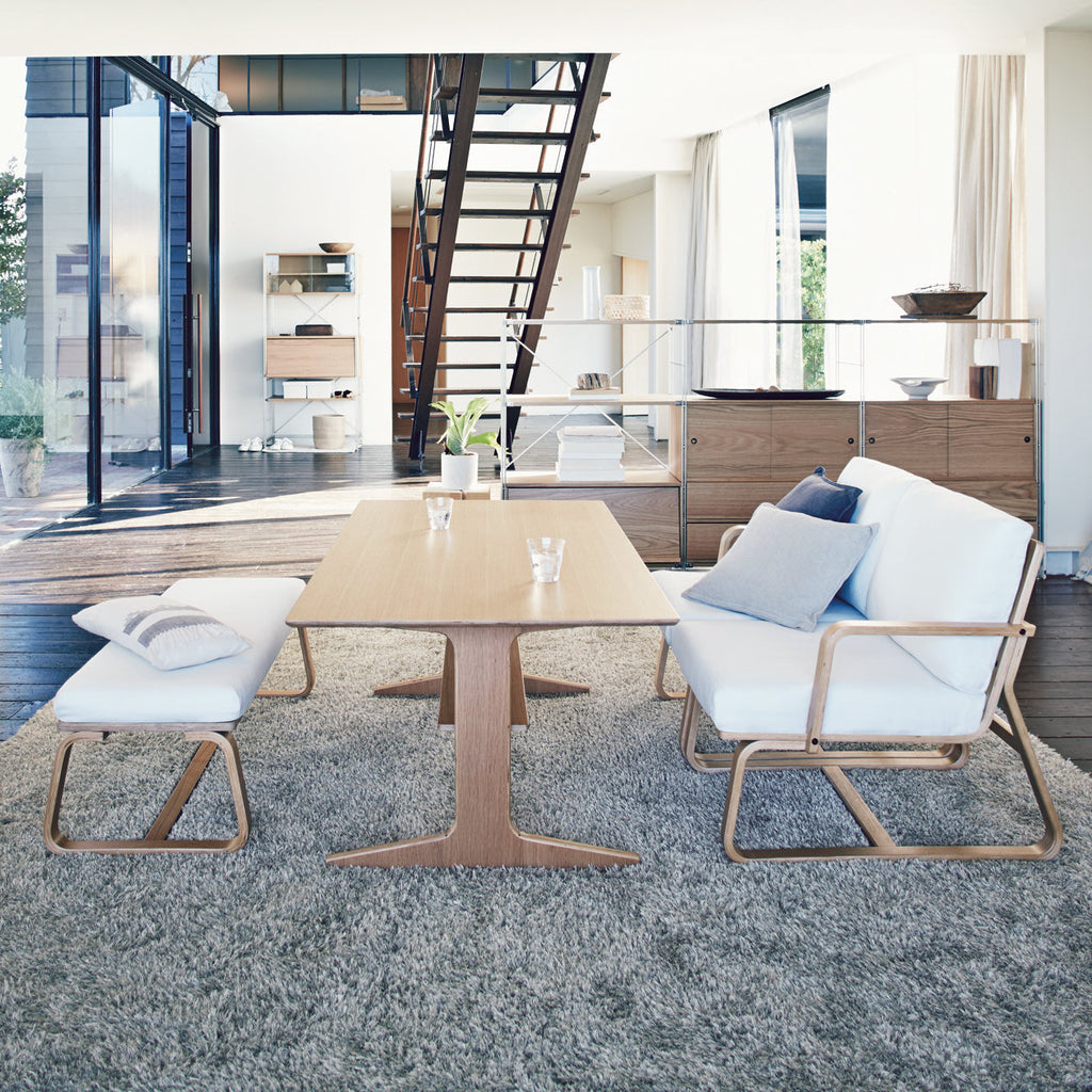 Living Dining Sofa Chair - Oak Cover Sold Separately