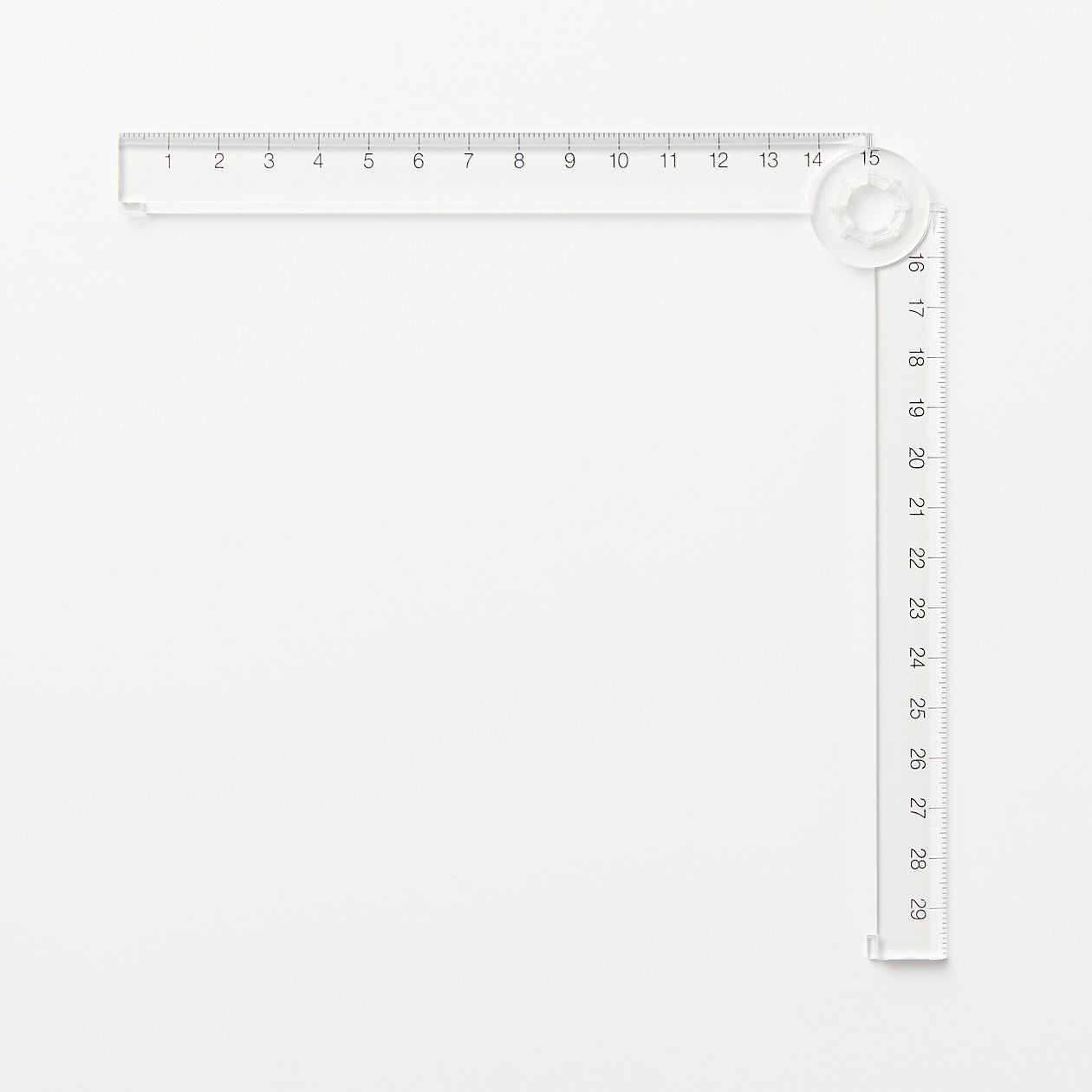 Acrylic Double Ruler