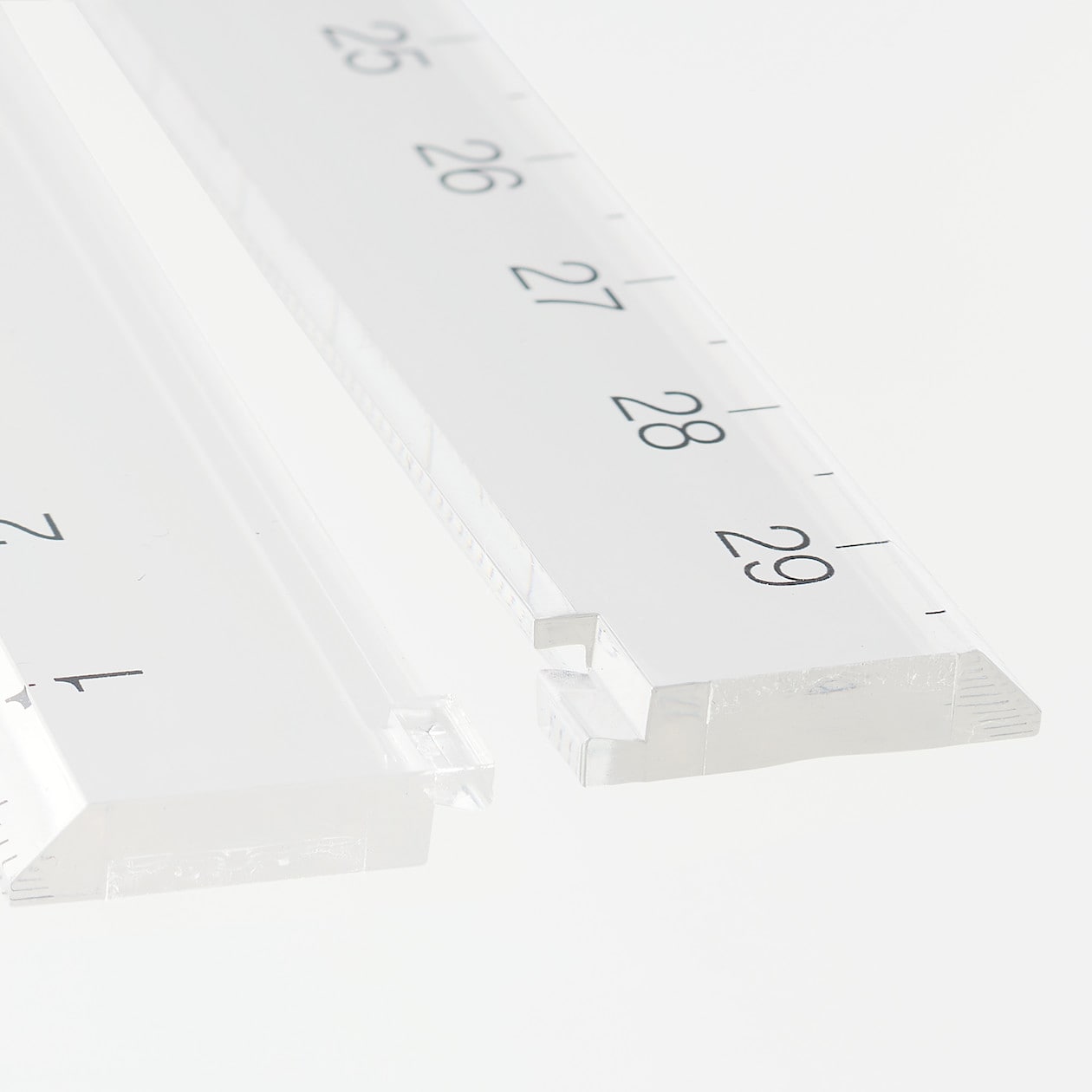 Acrylic Double Ruler