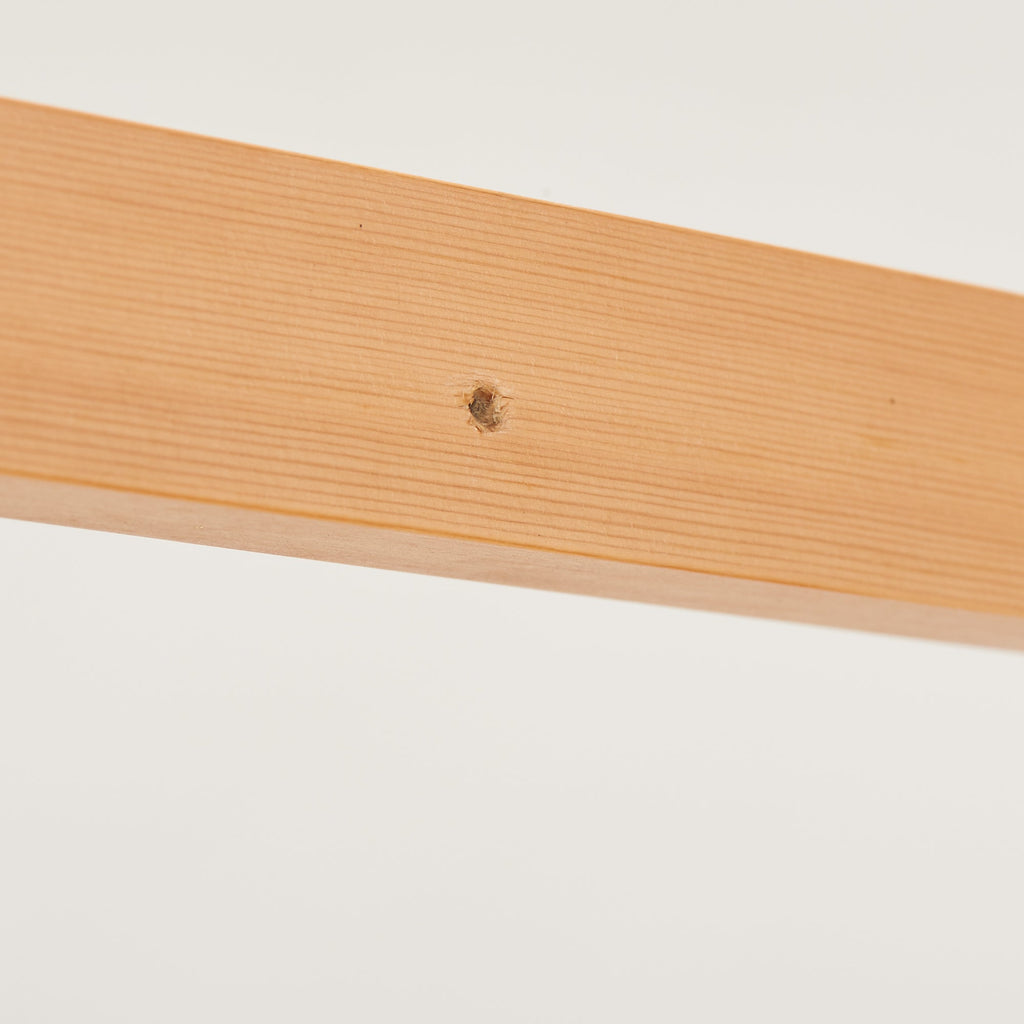Pine Shelf Unit - Hanging Rail - Wide