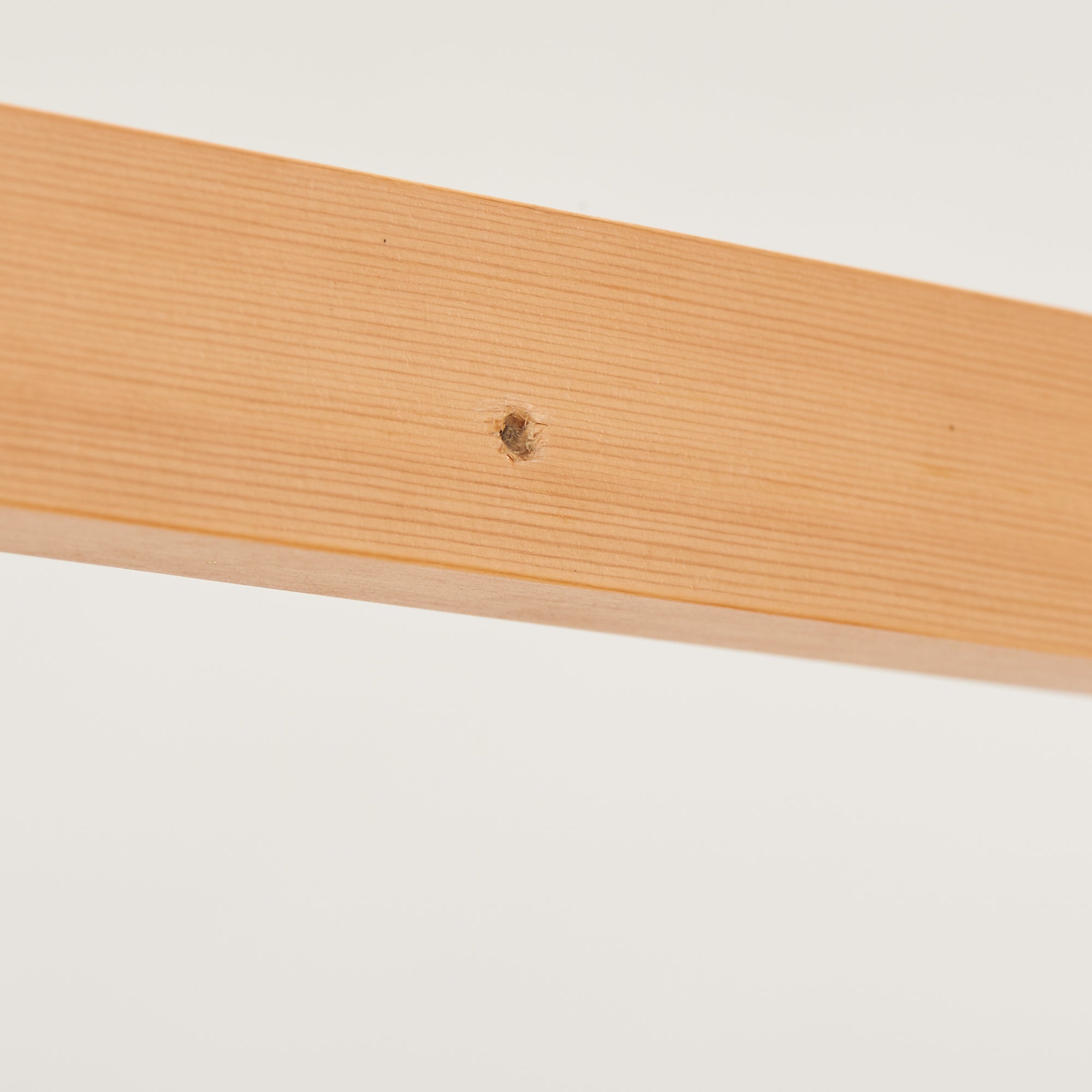 Pine Shelf Unit - Hanging Rail - Wide