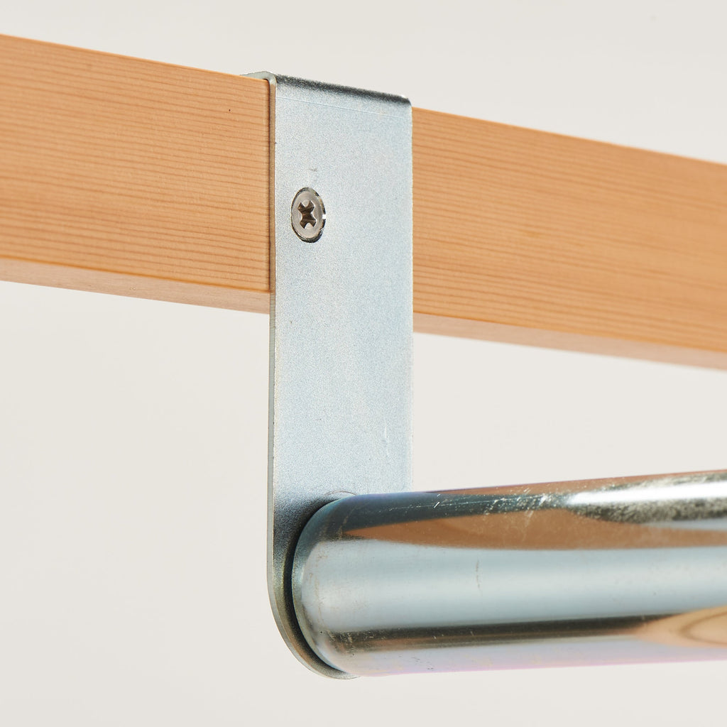 Pine Shelf Unit - Hanging Rail - Regular