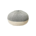 ID脡E Mini PUUF Cover - White x Black Cushion Sold Separately