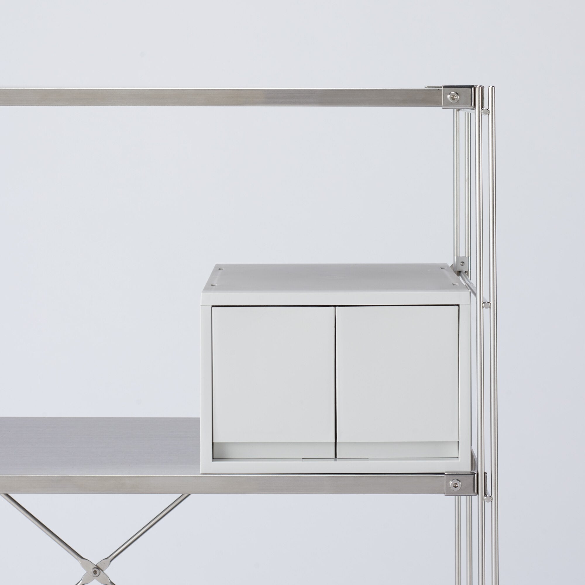 Polypropylene Case 2 Drawer - Deep W10.2 x D14.6 x H6.9