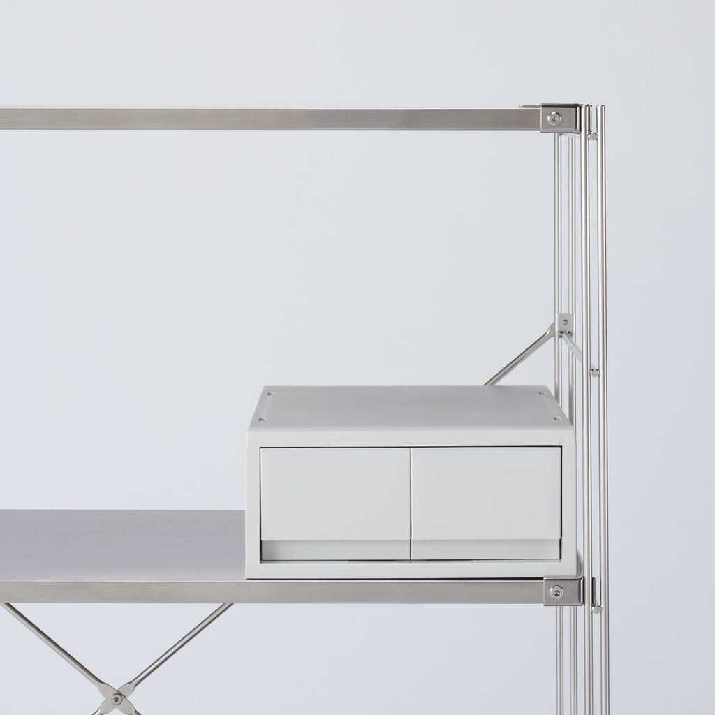 Polypropylene Case 2 Drawer - Shallow W10.2 x D14.6 x H4.7