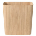 Oak Dust Bin with Wire Frame - No Lid