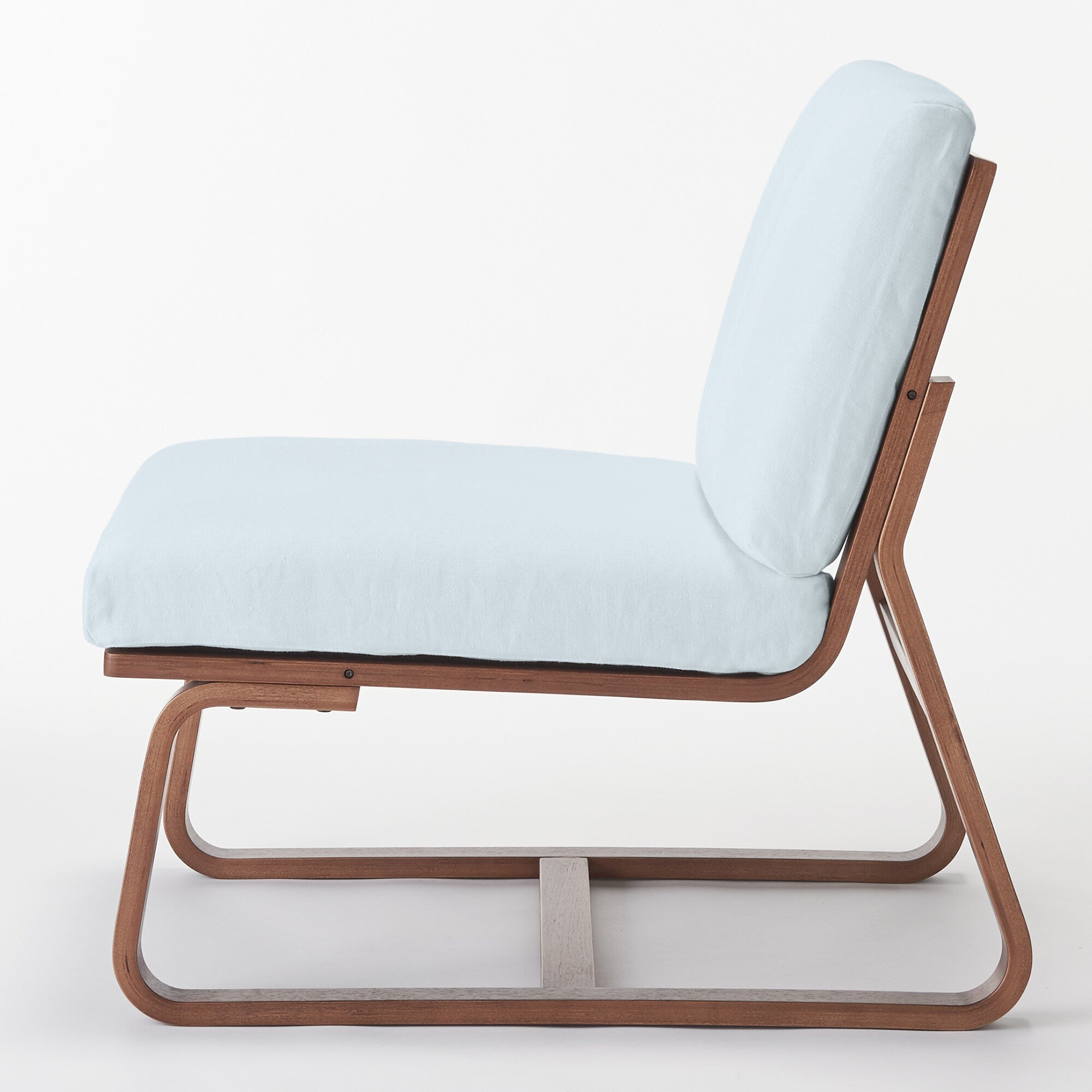 Living Dining Sofa Chair - Walnut Cover Sold Separately