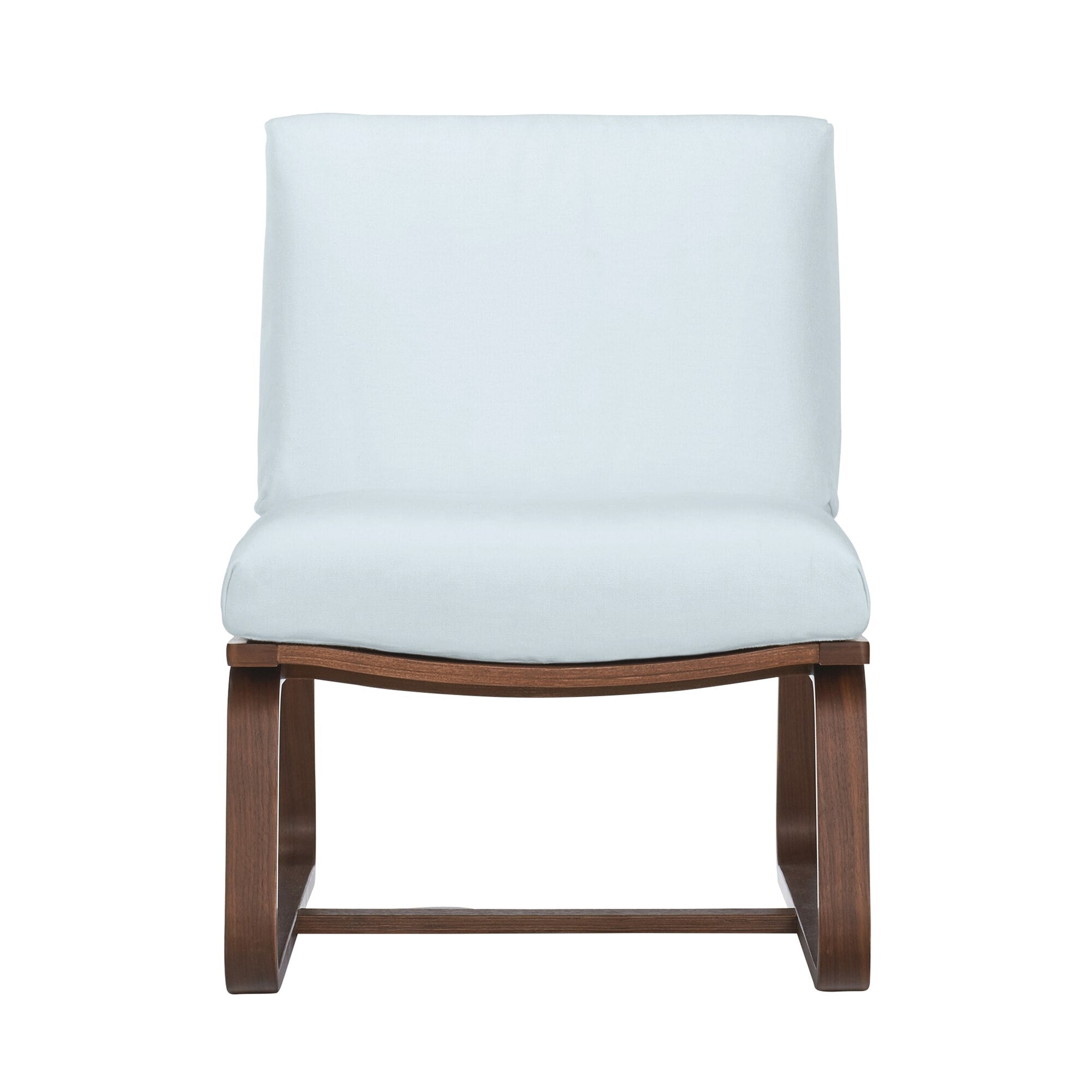 Living Dining Sofa Chair - Walnut Cover Sold Separately
