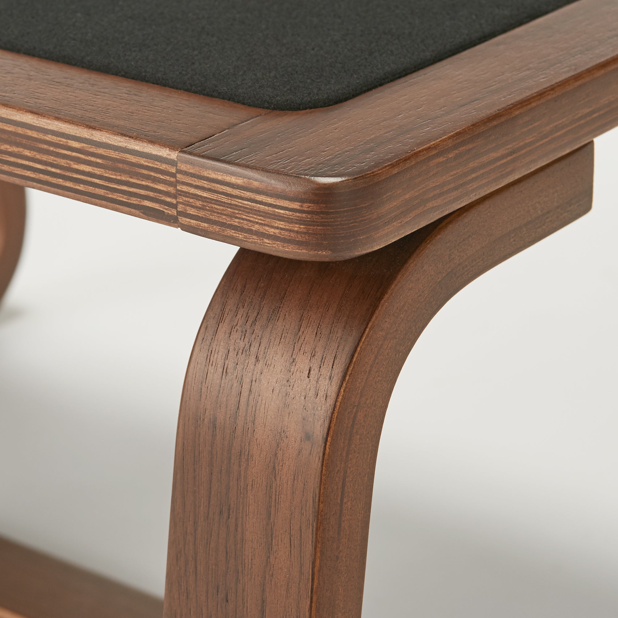 Living Dining Bench 2 - Walnut Cover Sold Separately