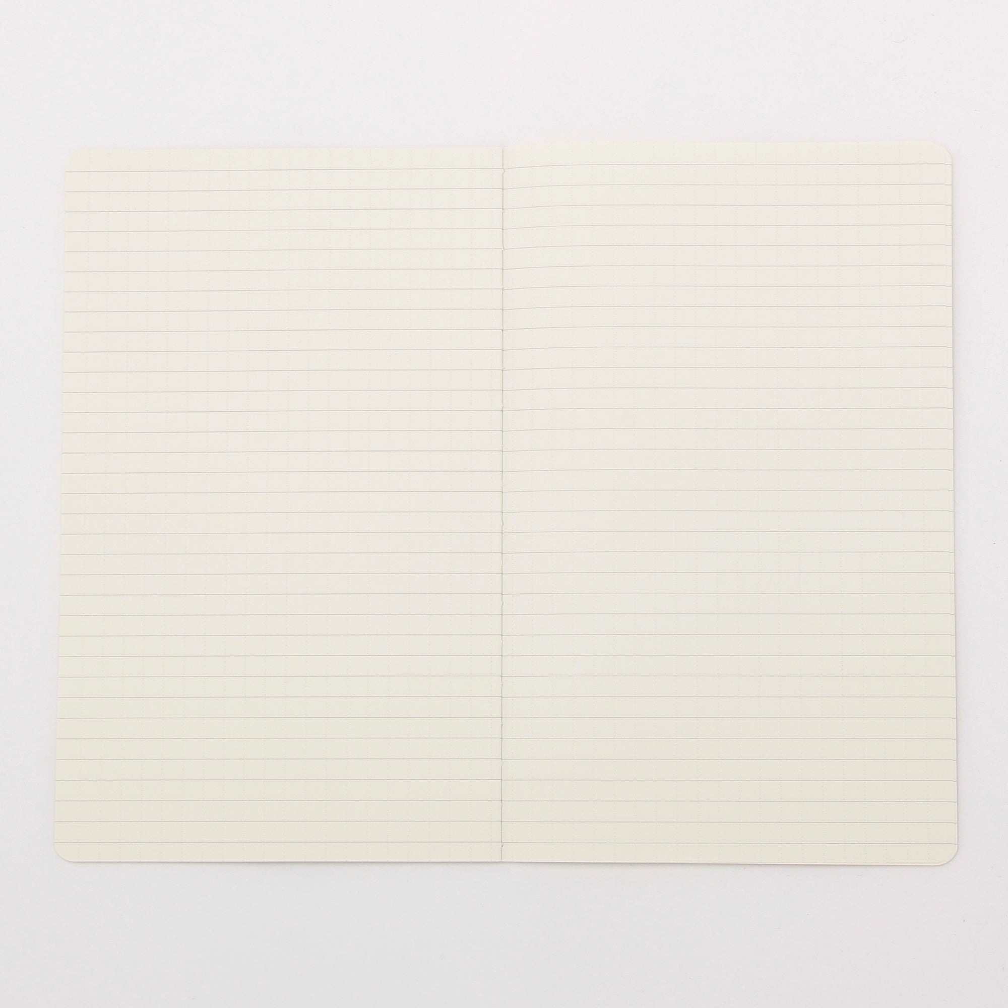 High Quality Paper Bind Slim Notebook - Horizontal Line and Vertical Dot Grid