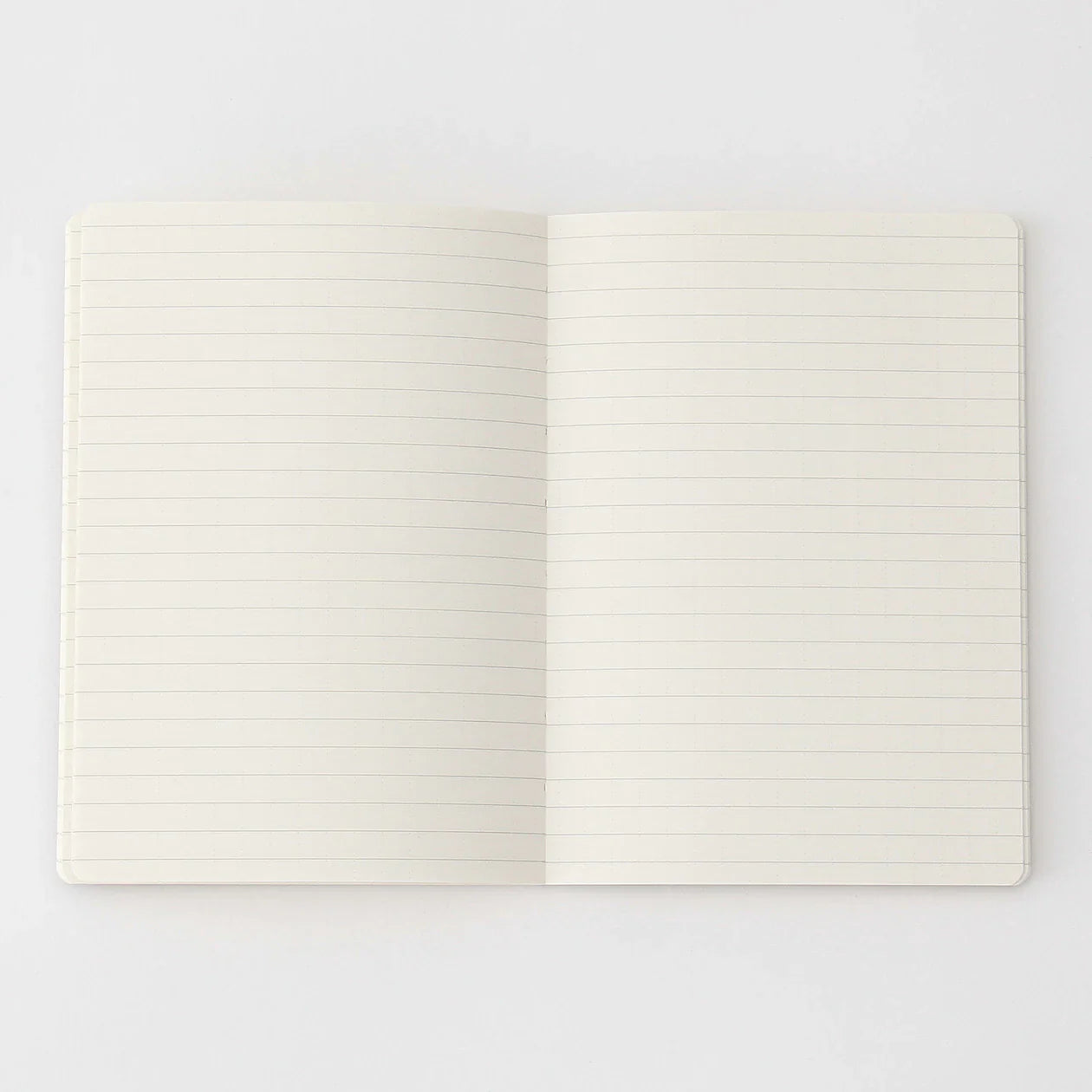Open-Flat Dashed Grid Notebook