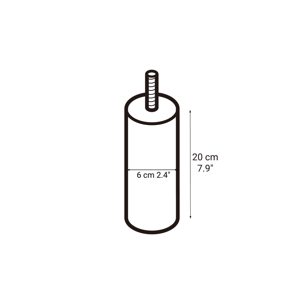 M8 Legs for Pocket Coil Mattress with Attachable Legs