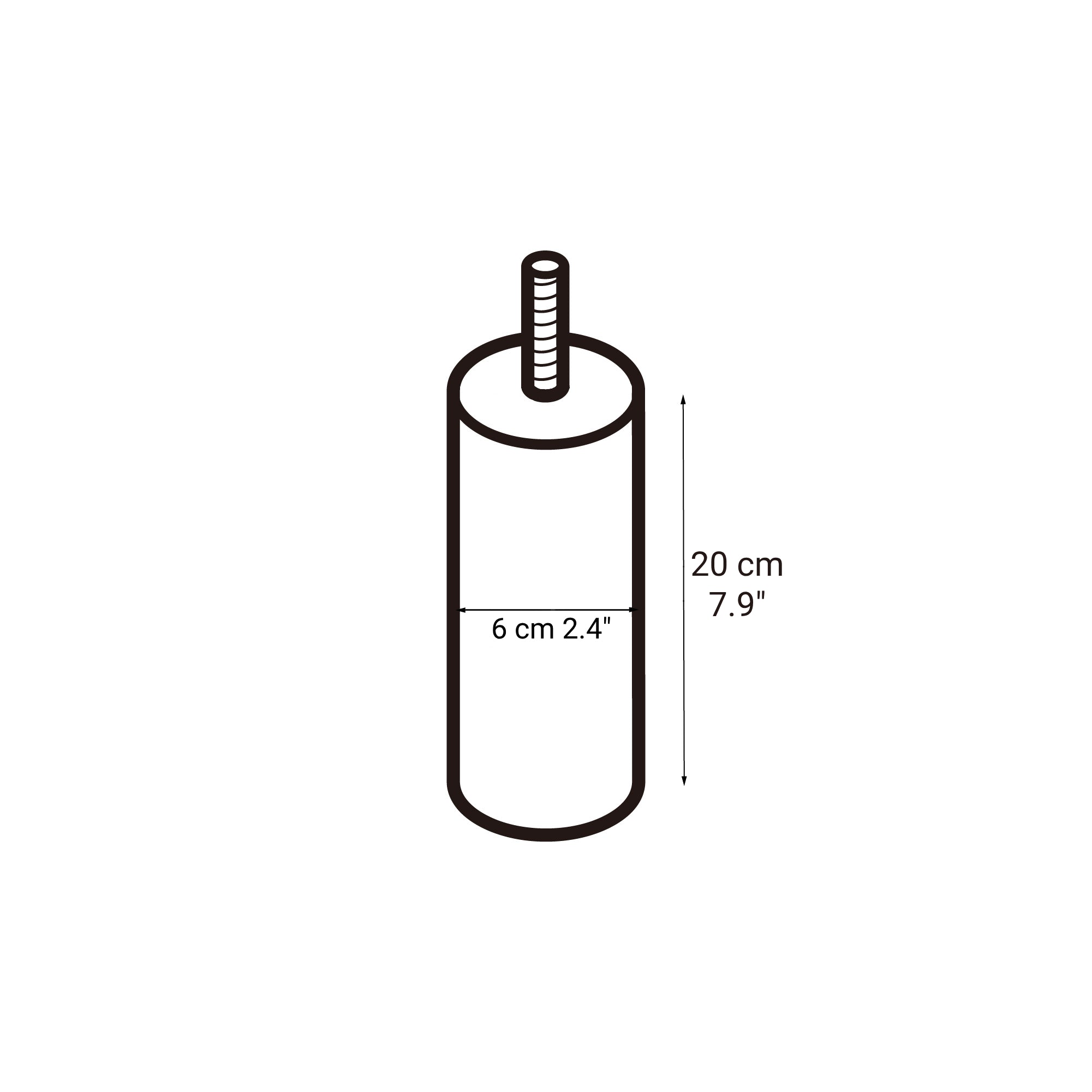 M8 Legs for Pocket Coil Mattress with Attachable Legs