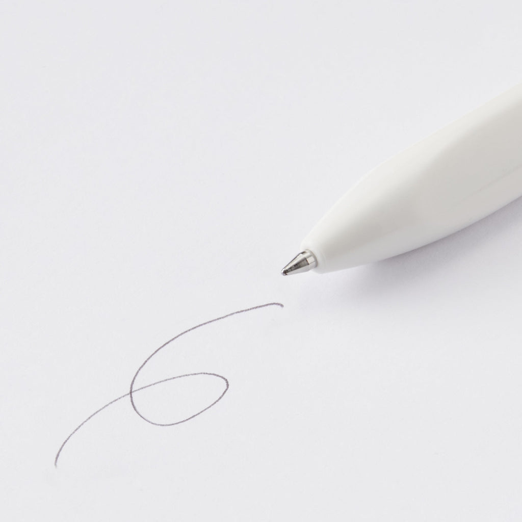 Oil Ink Triangle 2 Color Ballpoint Pen with Mechanical Pencil