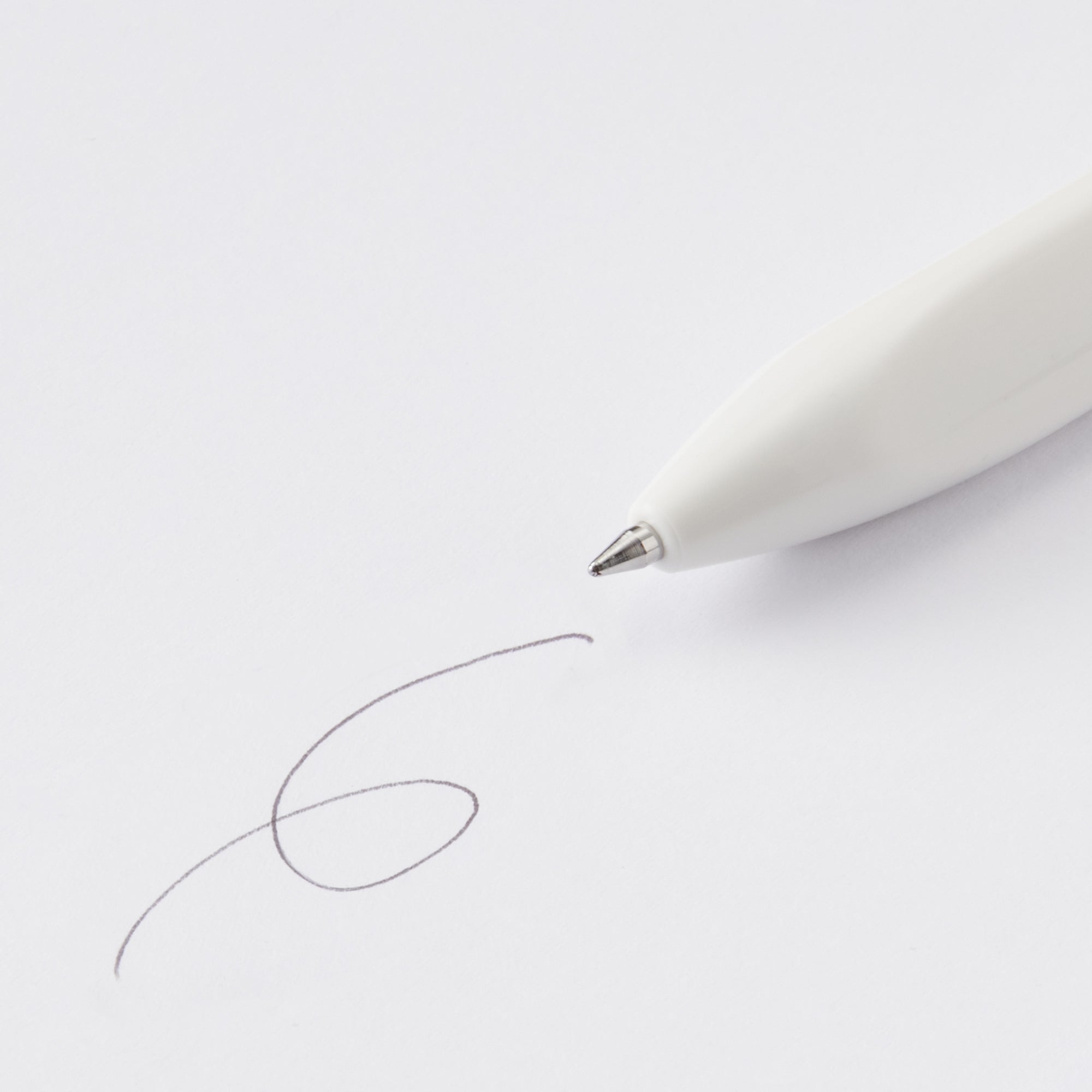 Oil Ink Triangle 2 Color Ballpoint Pen with Mechanical Pencil