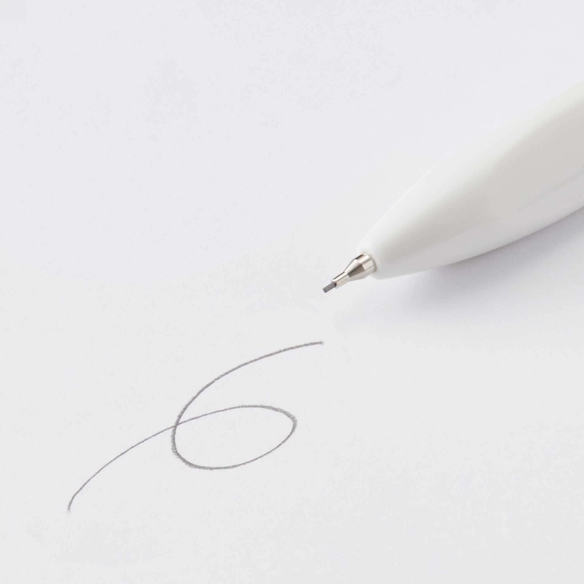 Oil Ink Triangle 2 Color Ballpoint Pen with Mechanical Pencil