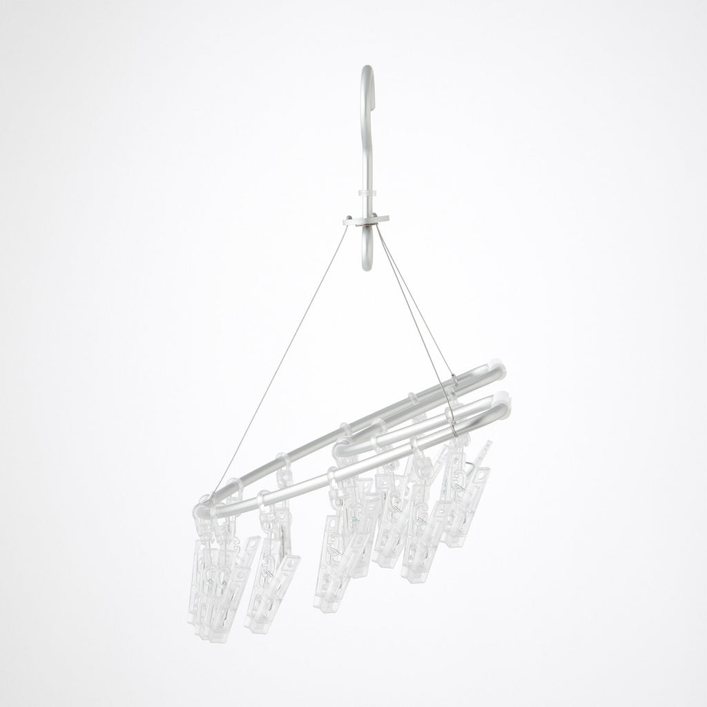 Aluminum Semicircle Hanger - 16 Pegs