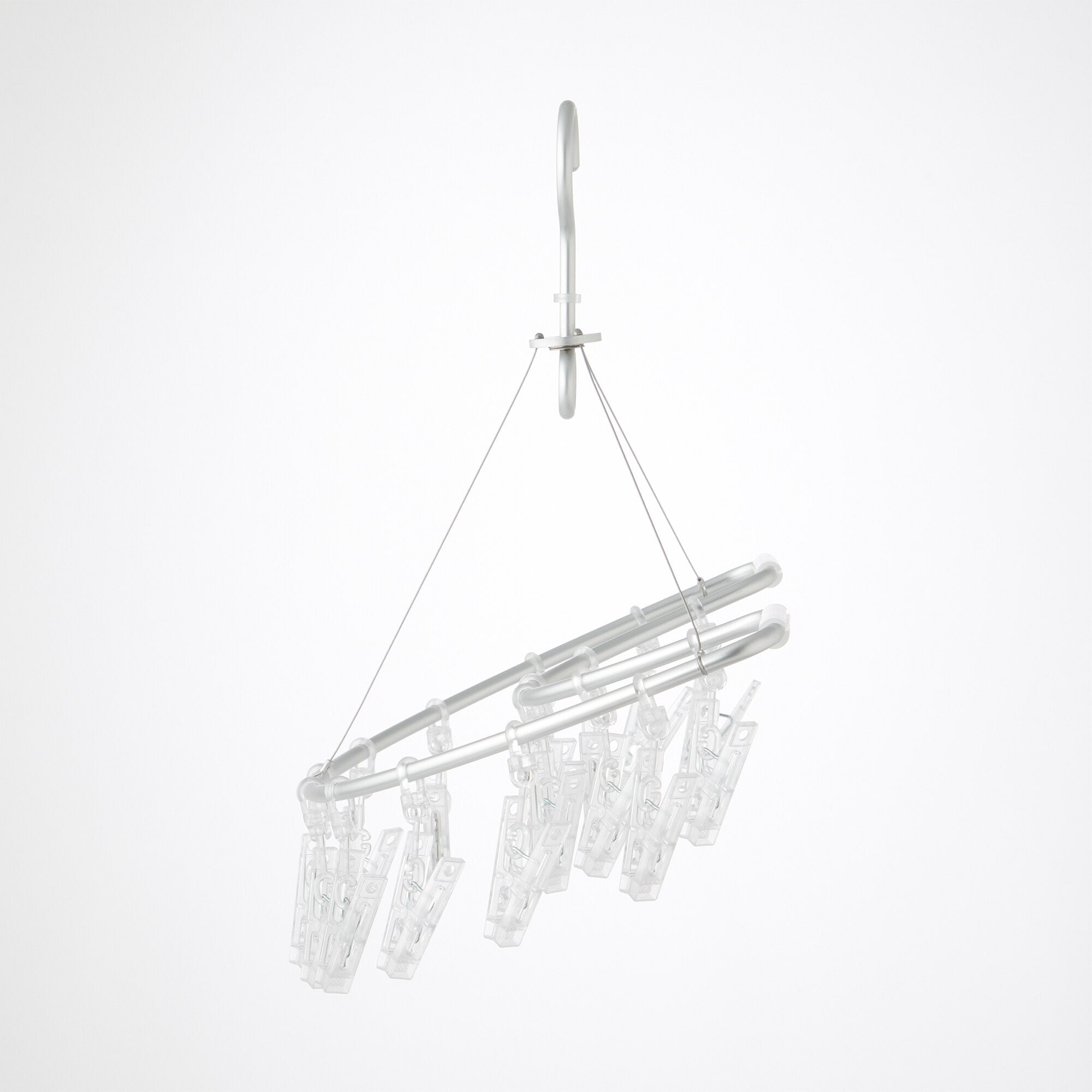 Aluminum Semicircle Hanger - 16 Pegs