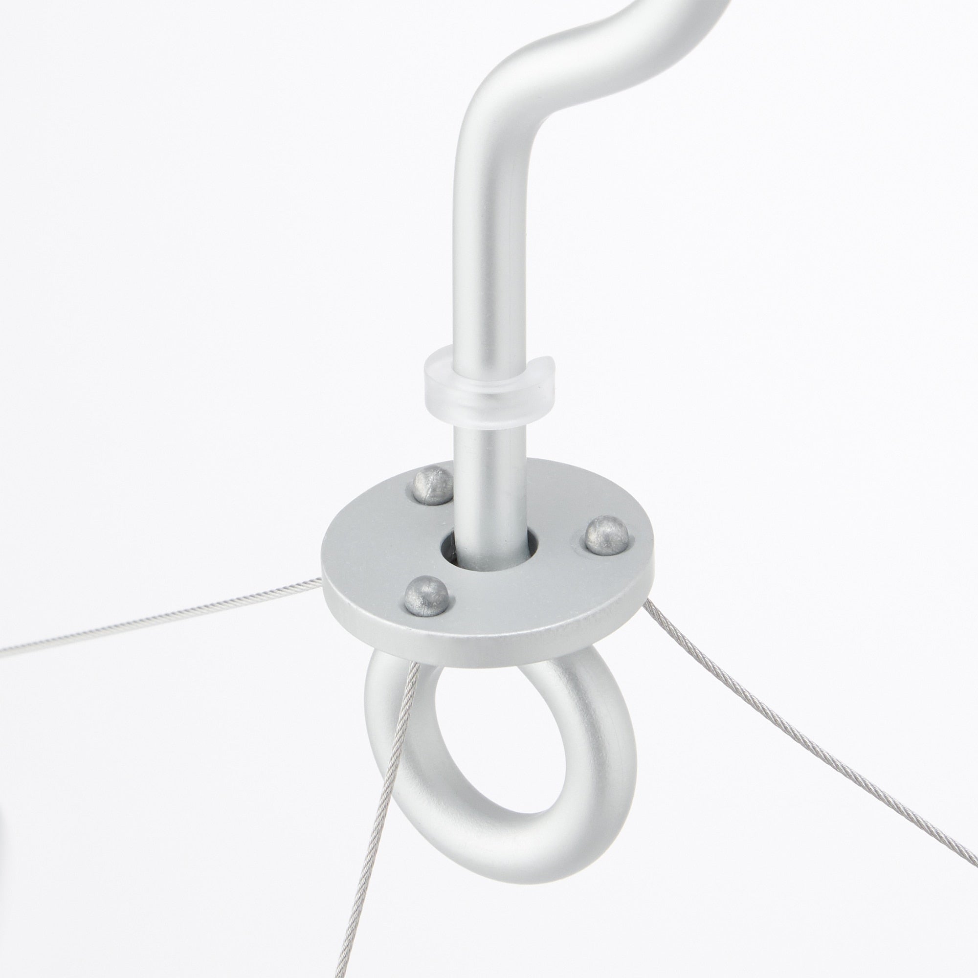 Aluminum Semicircle Hanger - 16 Pegs