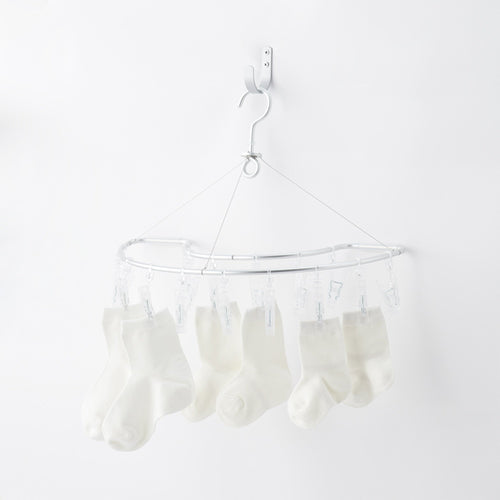 Aluminum Semicircle Hanger - 16 Pegs