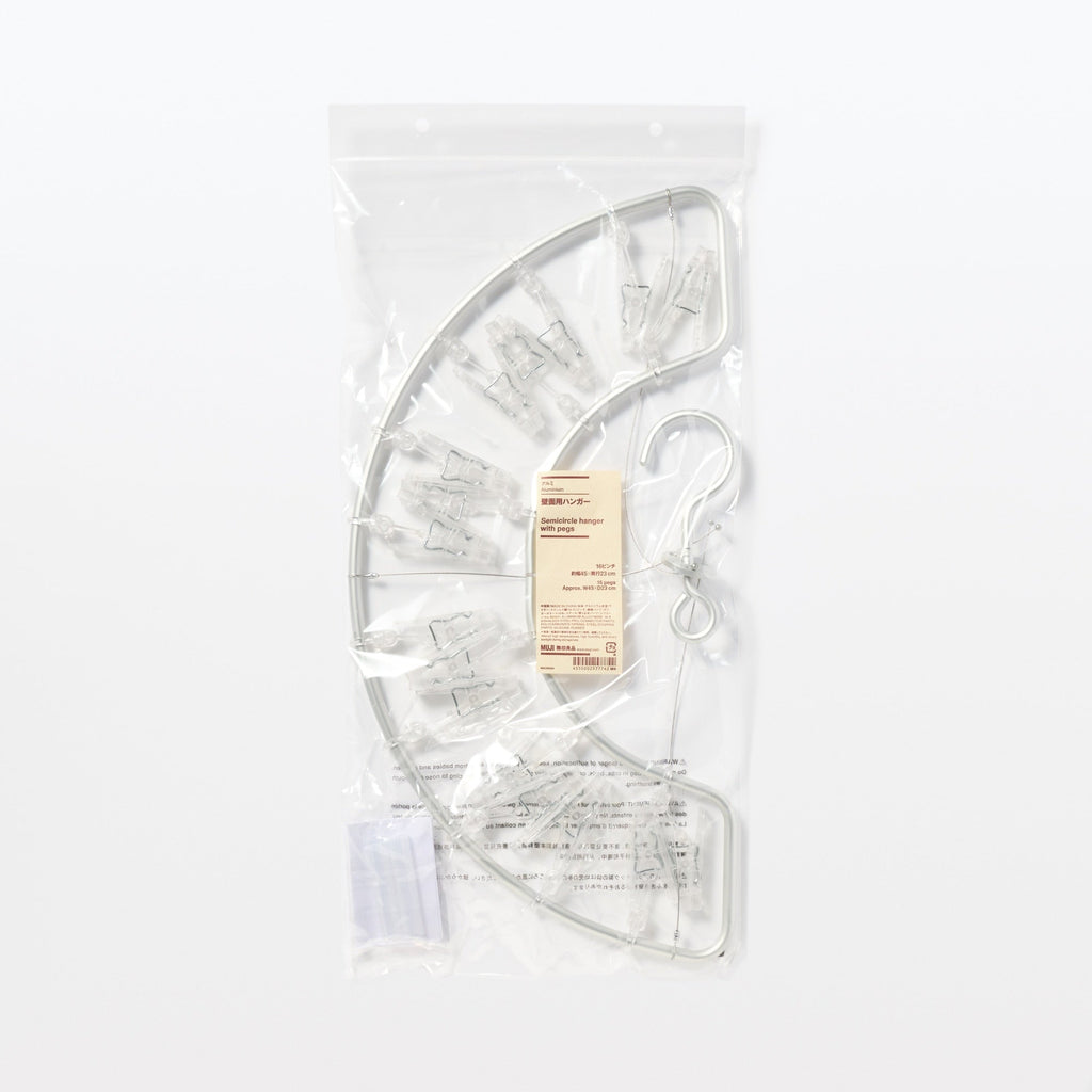 Aluminum Semicircle Hanger - 16 Pegs