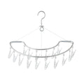 Aluminum Semicircle Hanger - 16 Pegs