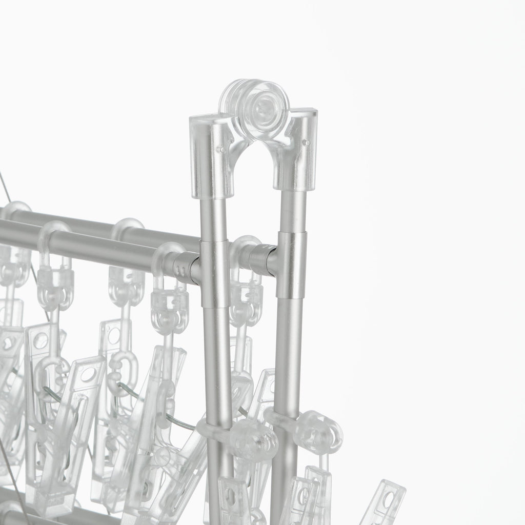Aluminum Square Hanger with Pegs M 49x45cm