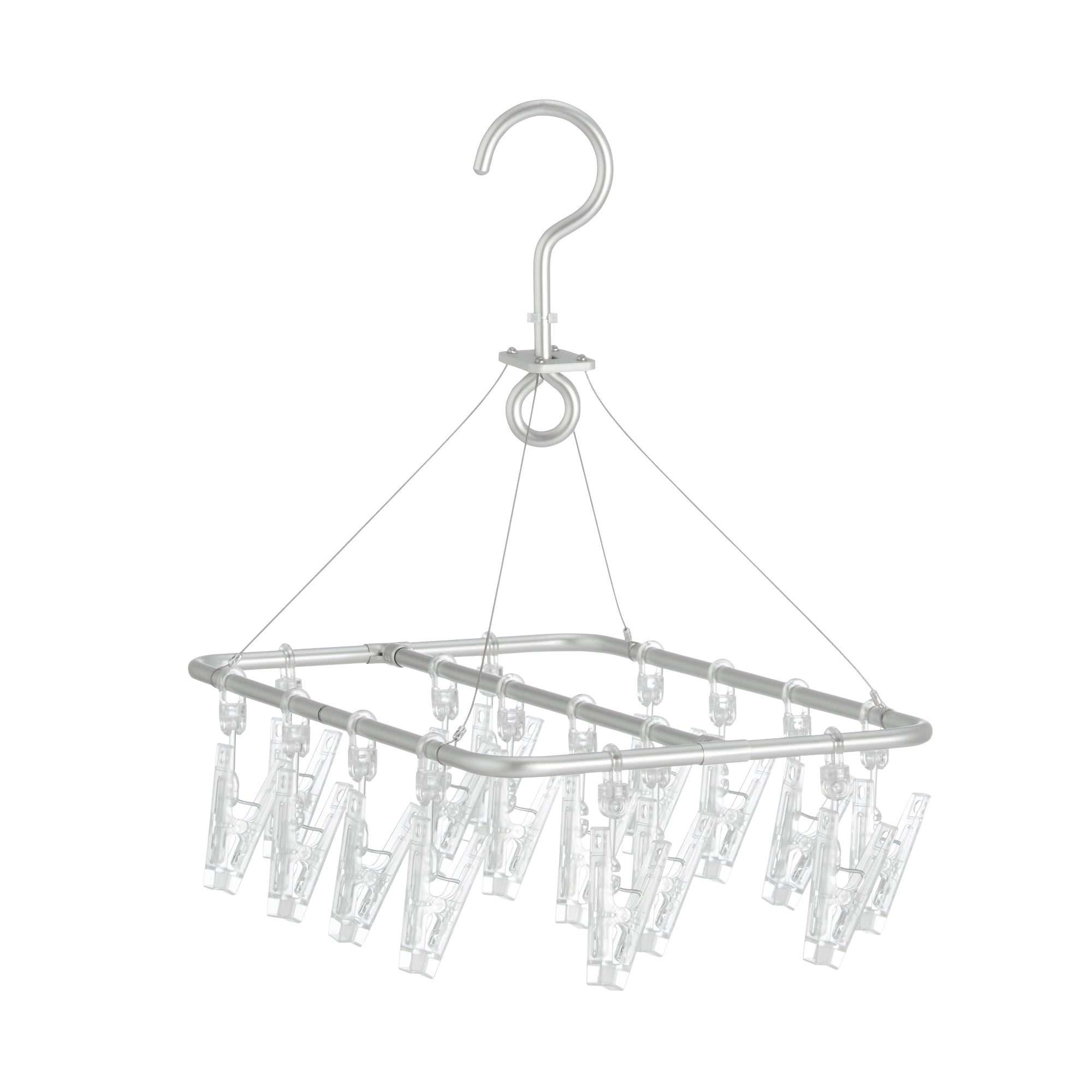 Aluminum Square Hanger with Pegs